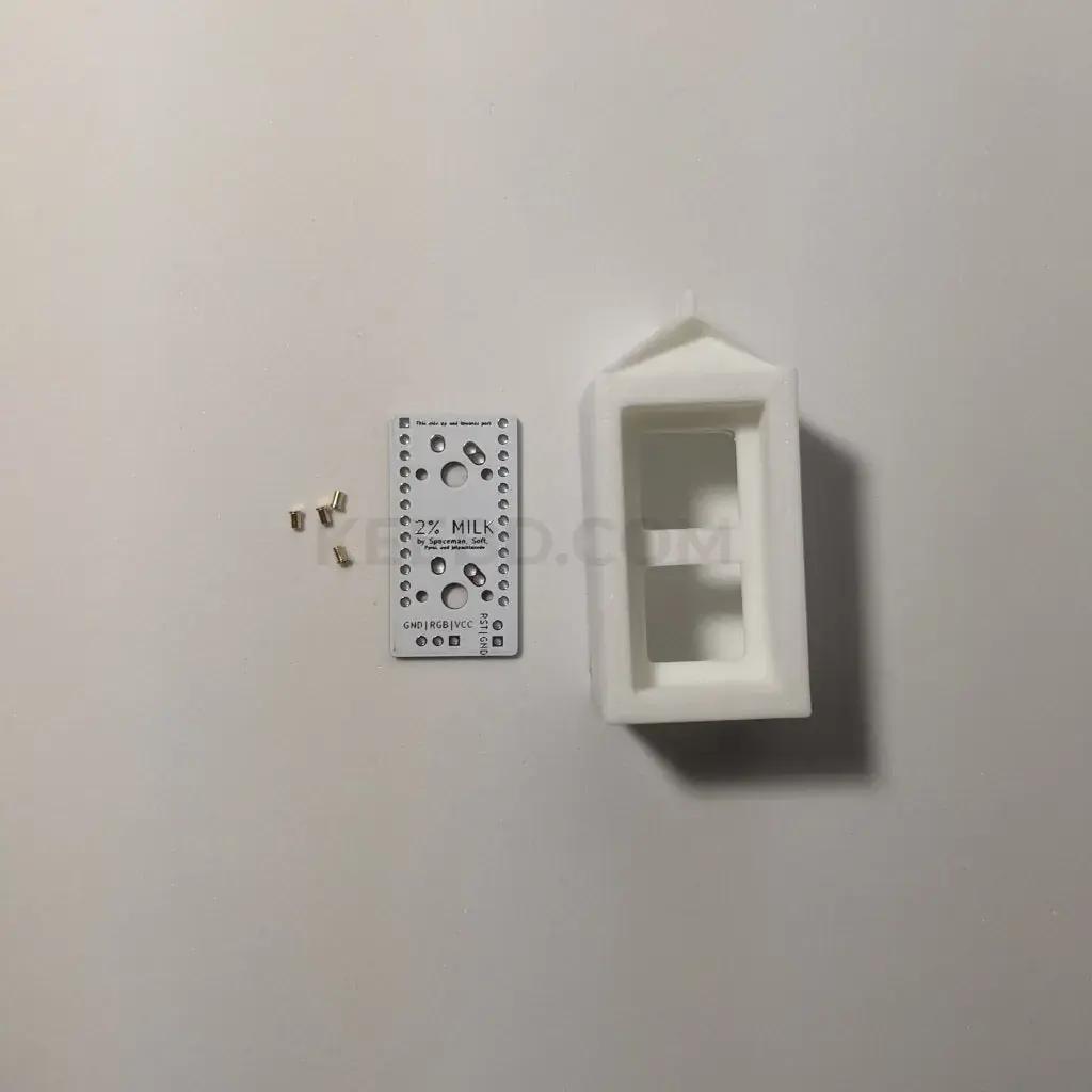 KEEBD Milk 2% Mechanical Keyboard - Main Image