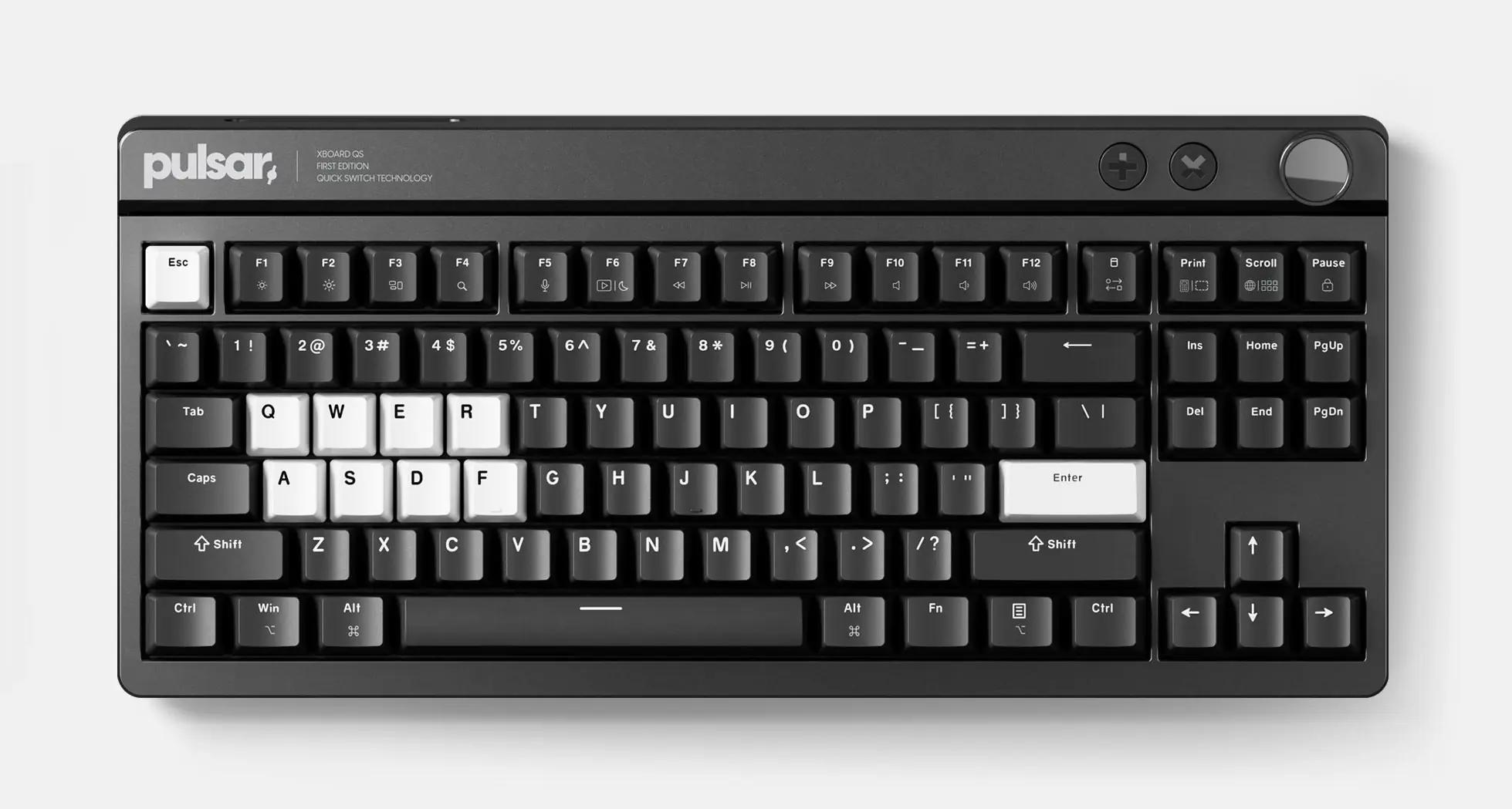 Kailh Pulsar Xboard QS Mechanical Keyboard - Main Image