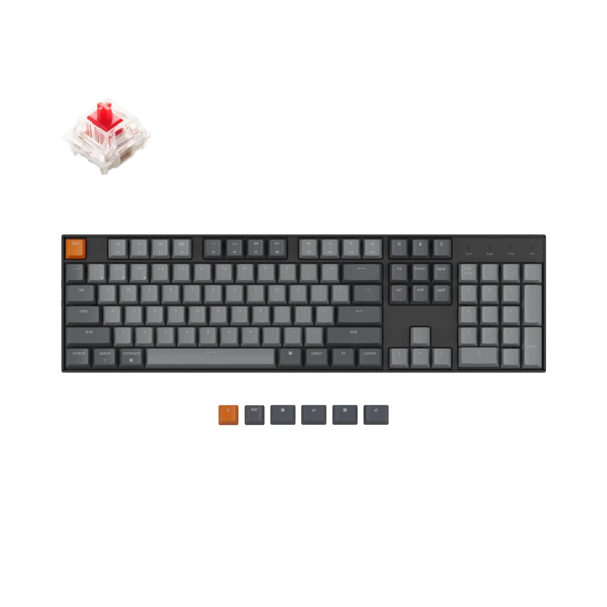 Keychron K10 US Mechanical Keyboard - Main Image
