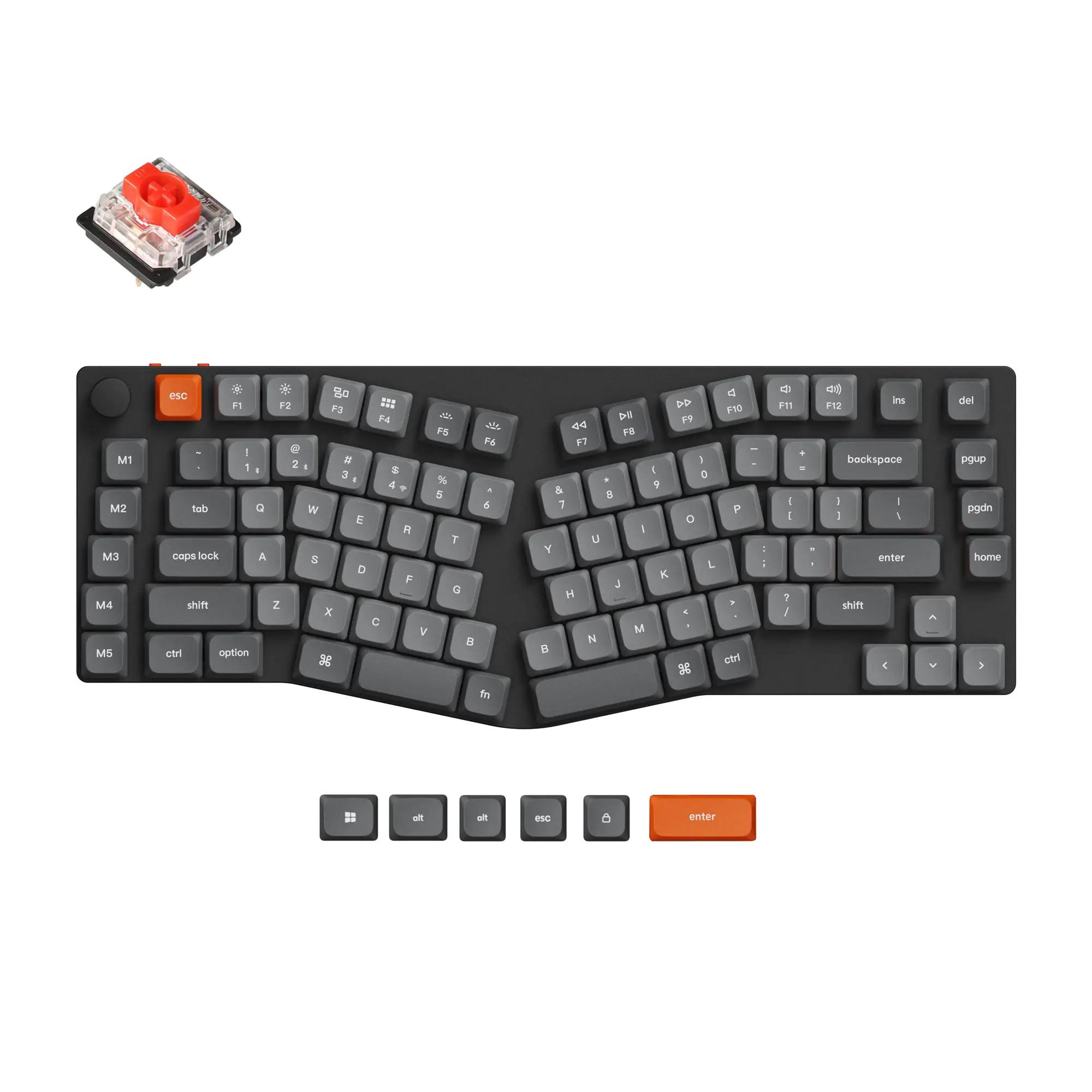 Keychron K15 Max Alice Mechanical Keyboard - Main Image