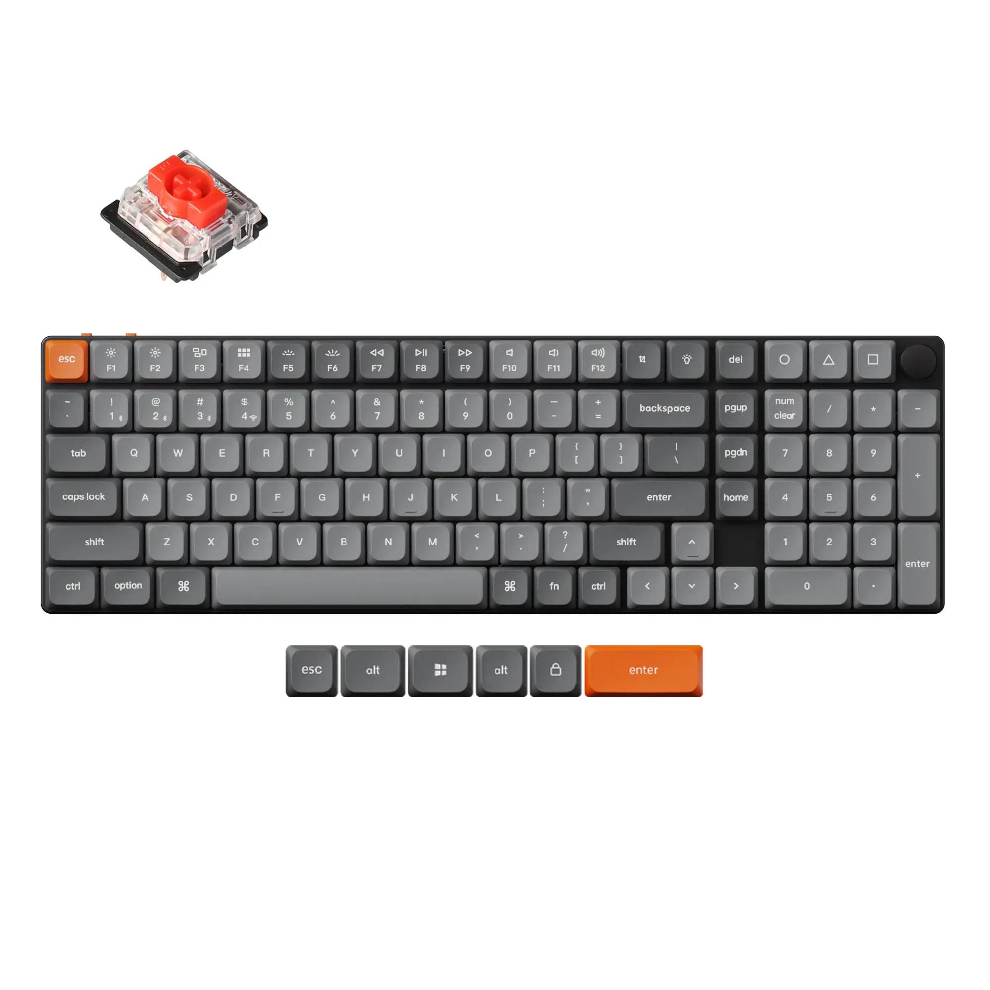 Keychron K17 Max Mechanical Keyboard - Thumbnail 2
