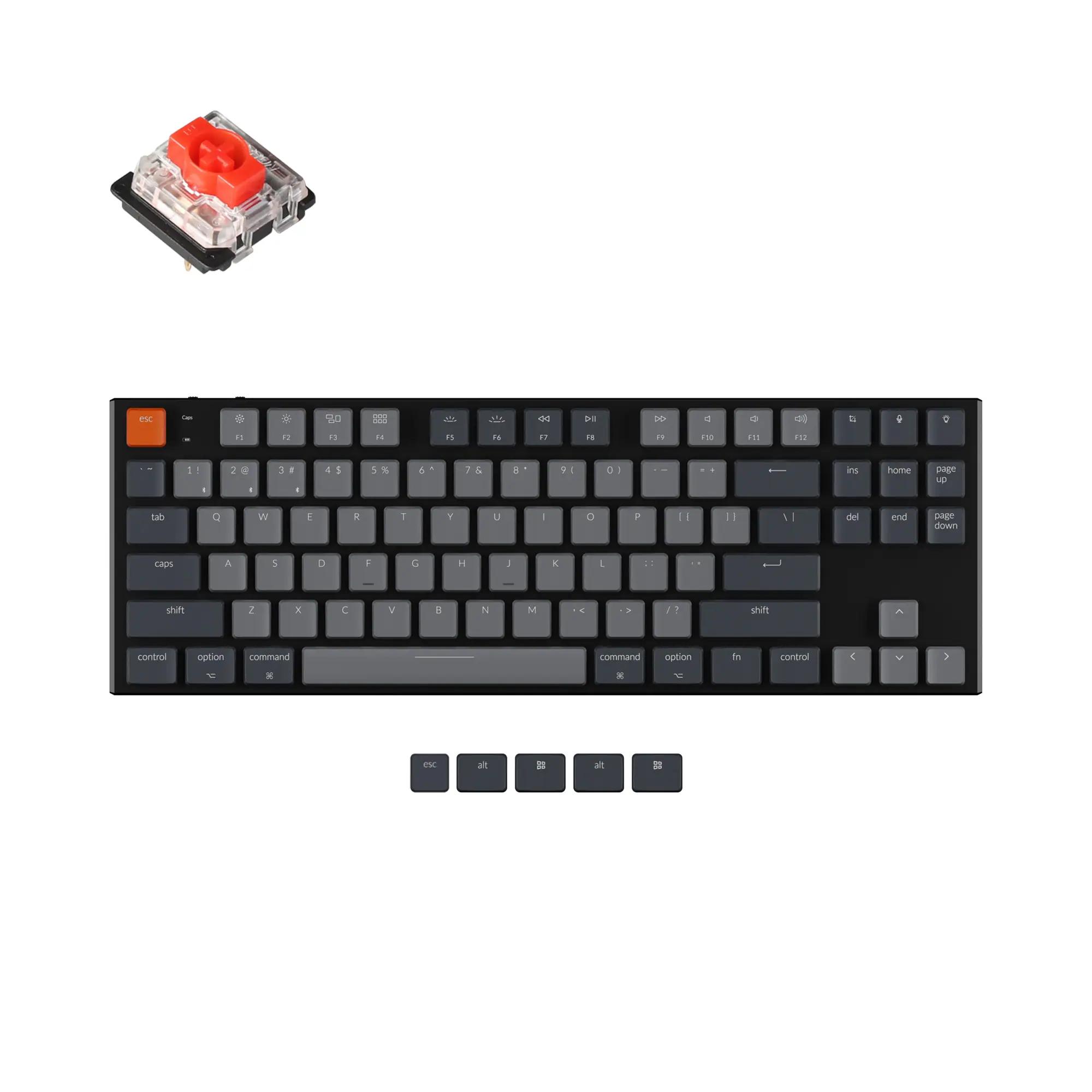 Keychron K1 Version 5 Mechanical Keyboard - Main Image