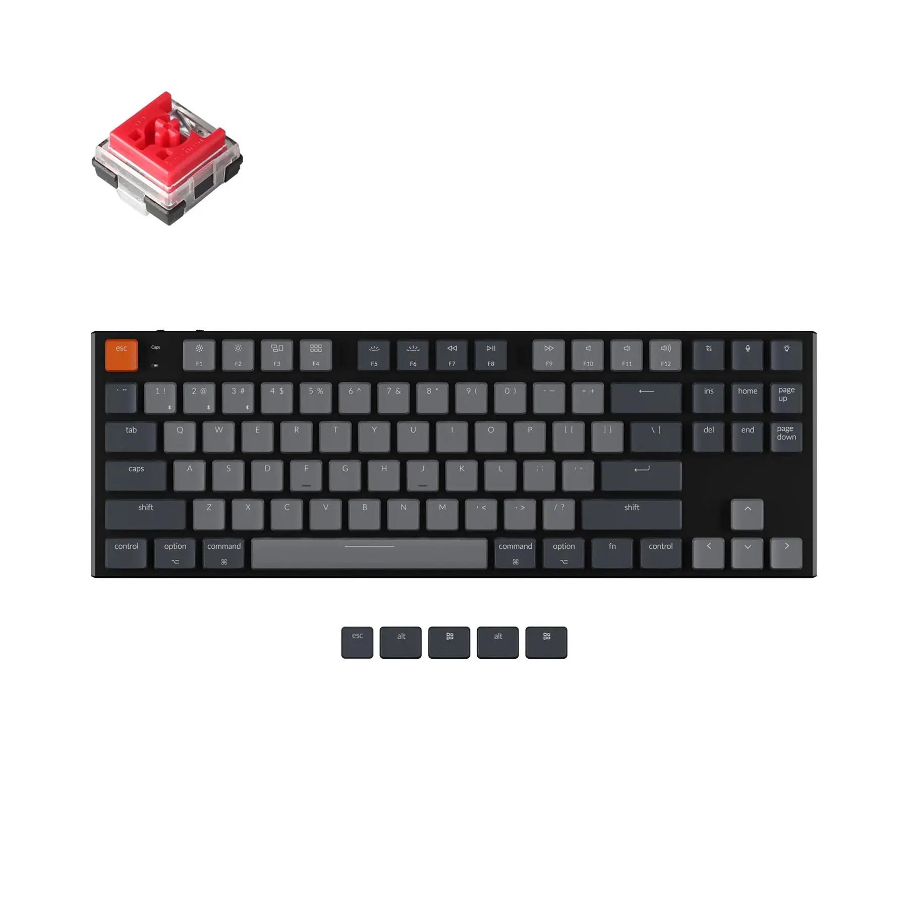 Keychron K1 Version 5 US Mechanical Keyboard - Main Image