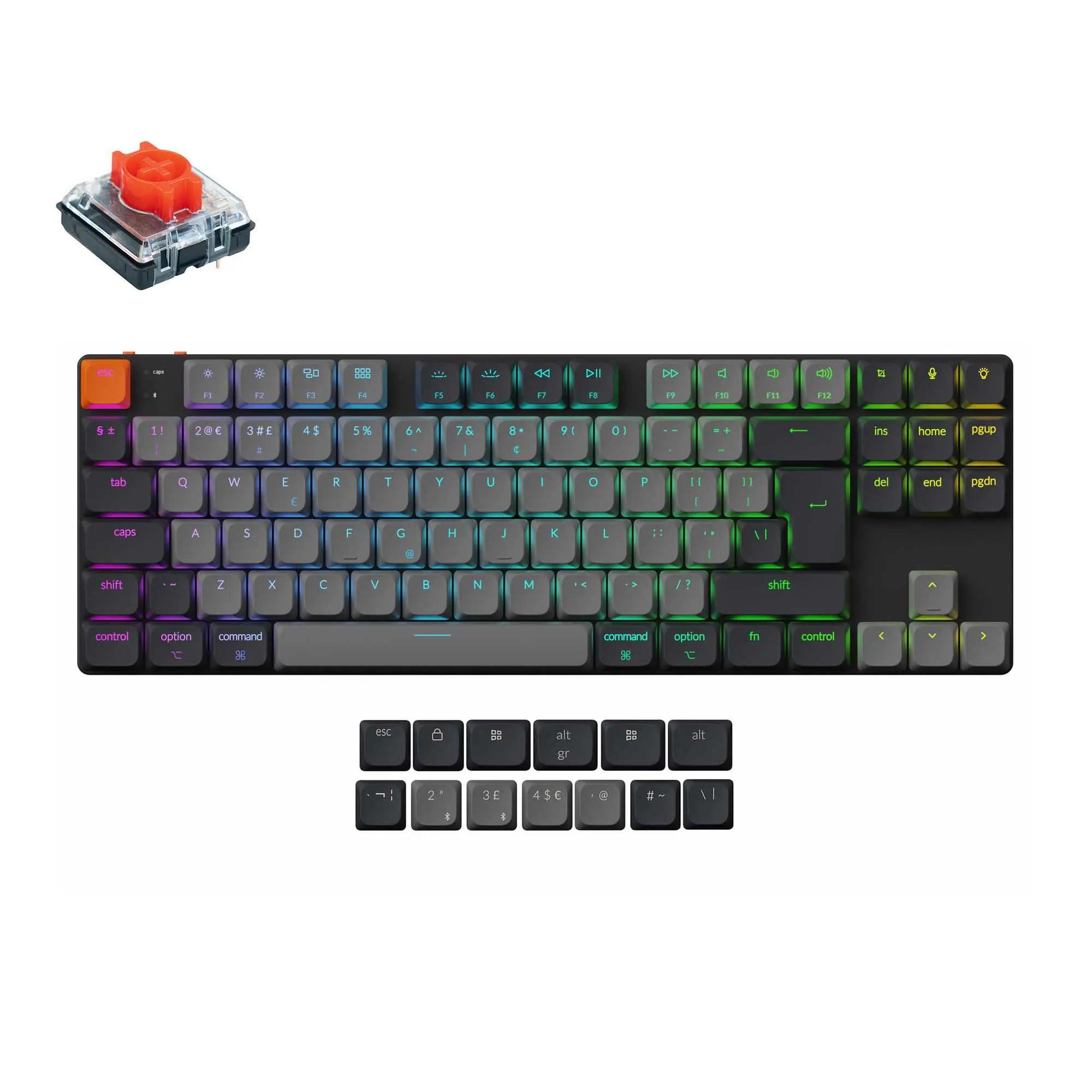 Keychron K1 Version 6 Mechanical Keyboard - Main Image