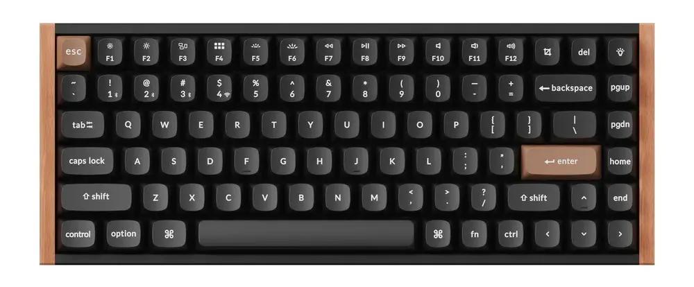 Keychron K2 HE Wood Mechanical Keyboard - Main Image