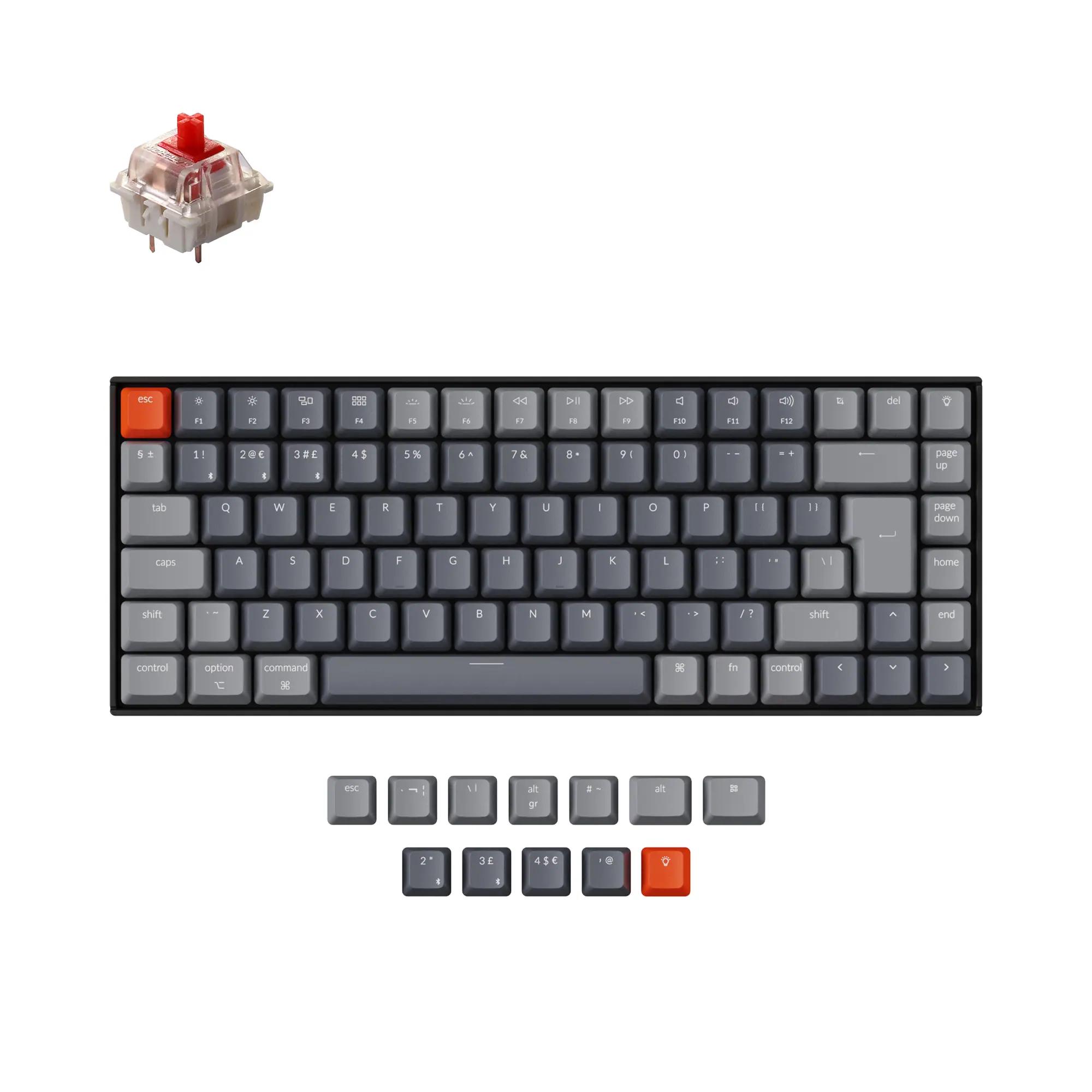 Keychron K2 UK Version 2 Mechanical Keyboard - Main Image