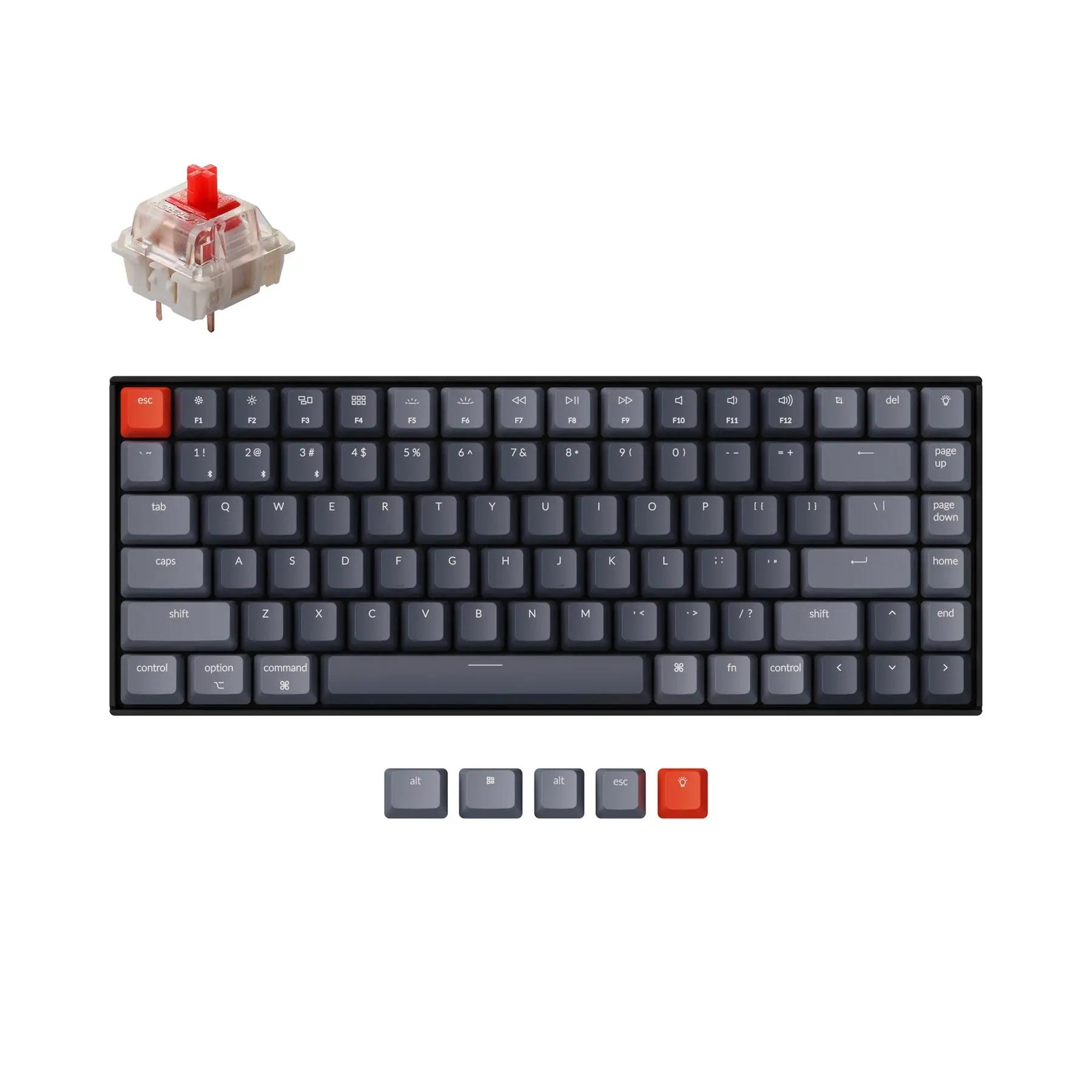 Keychron K2 Version 2 US Mechanical Keyboard - Thumbnail 2