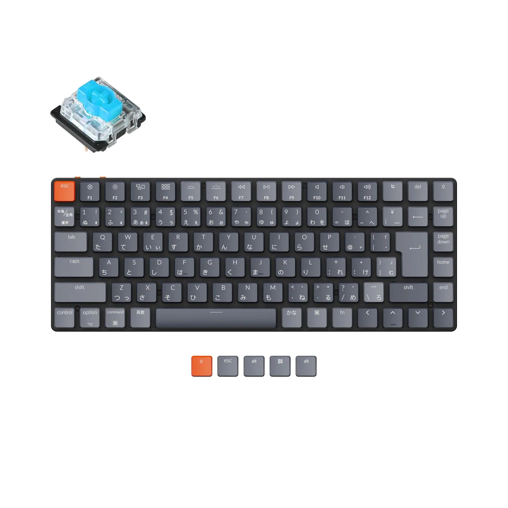 Keychron K3 Ultraslim Japan Version 2 Mechanical Keyboard - Thumbnail 2