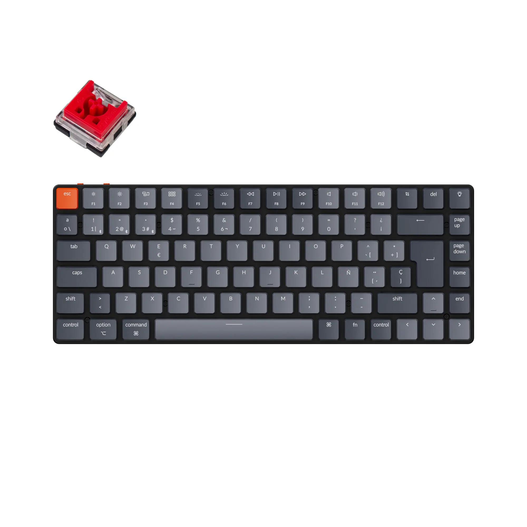 Keychron K3 Ultraslim Spanish Version 2 Mechanical Keyboard - Main Image