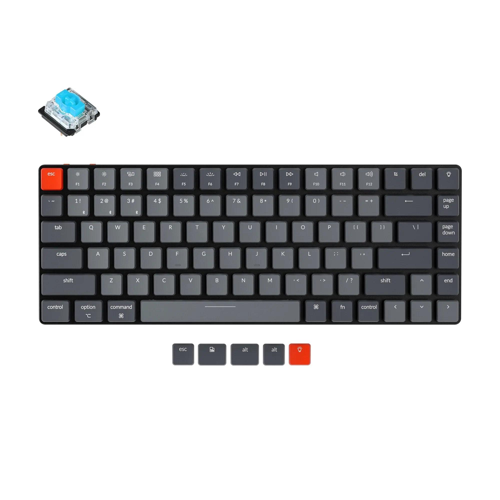 Keychron K3 Ultraslim US Version 2 Mechanical Keyboard - Thumbnail 2