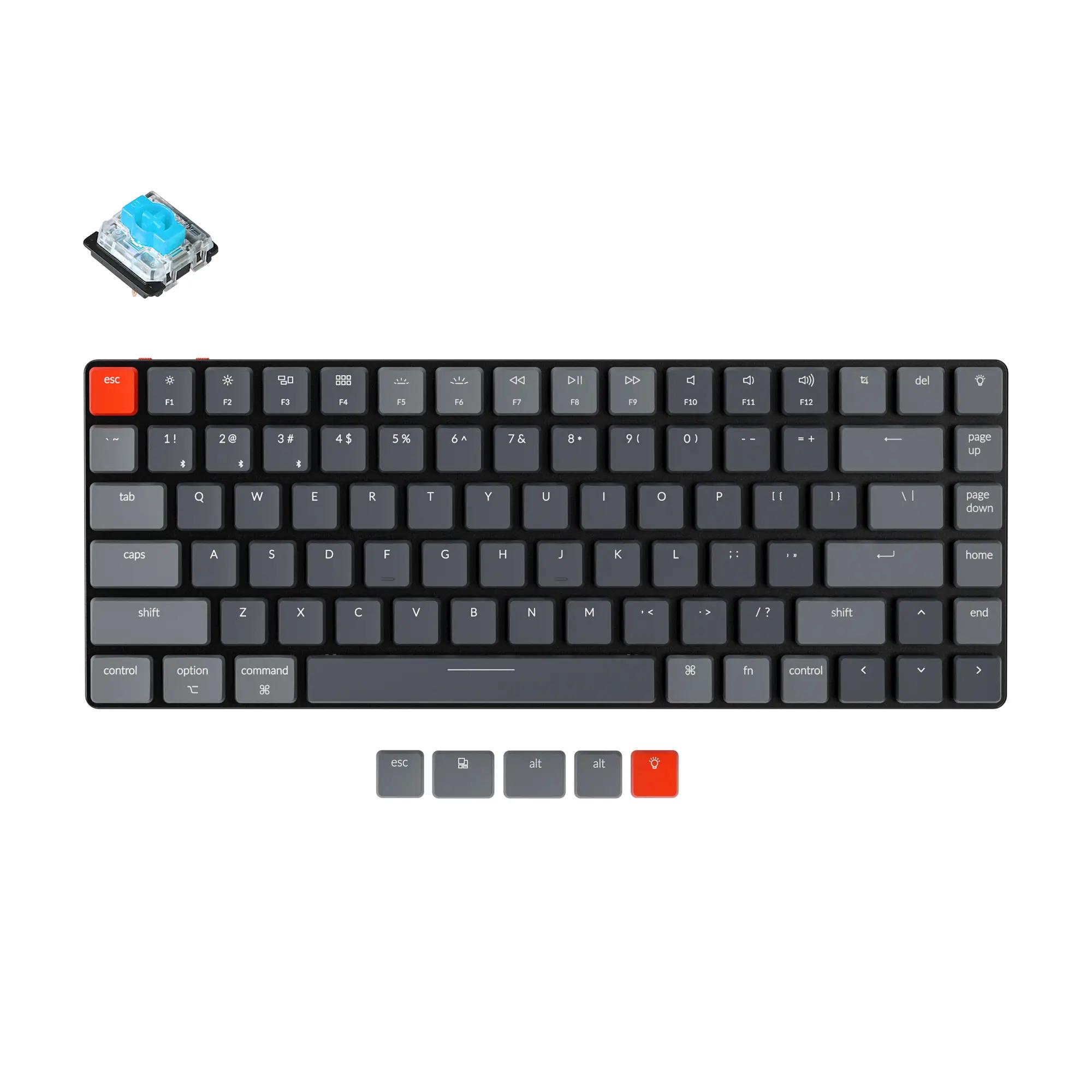 Keychron K3 Ultraslim Version 2 Mechanical Keyboard - Thumbnail 2