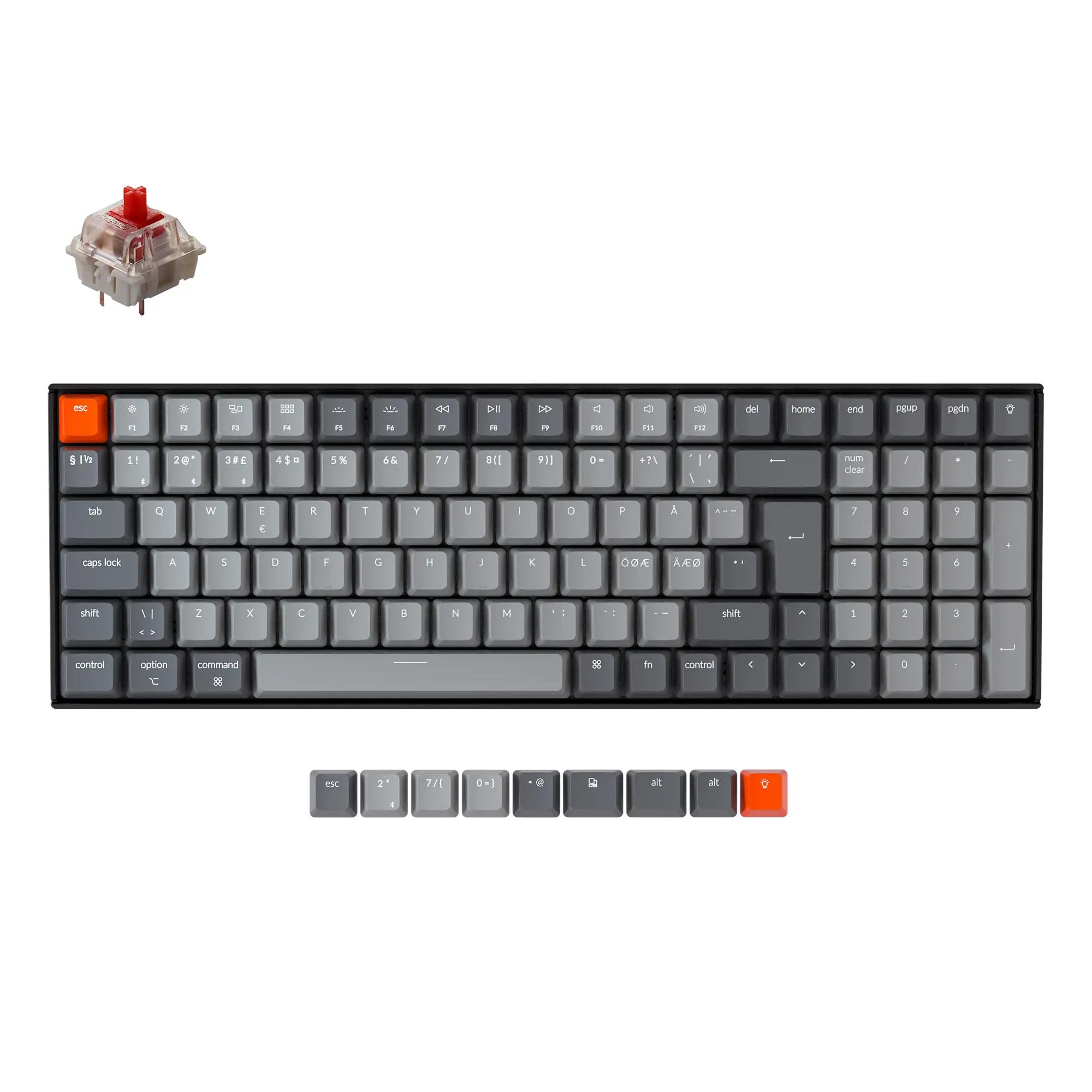 Keychron K4 Nordic Version 2 Mechanical Keyboard - Main Image