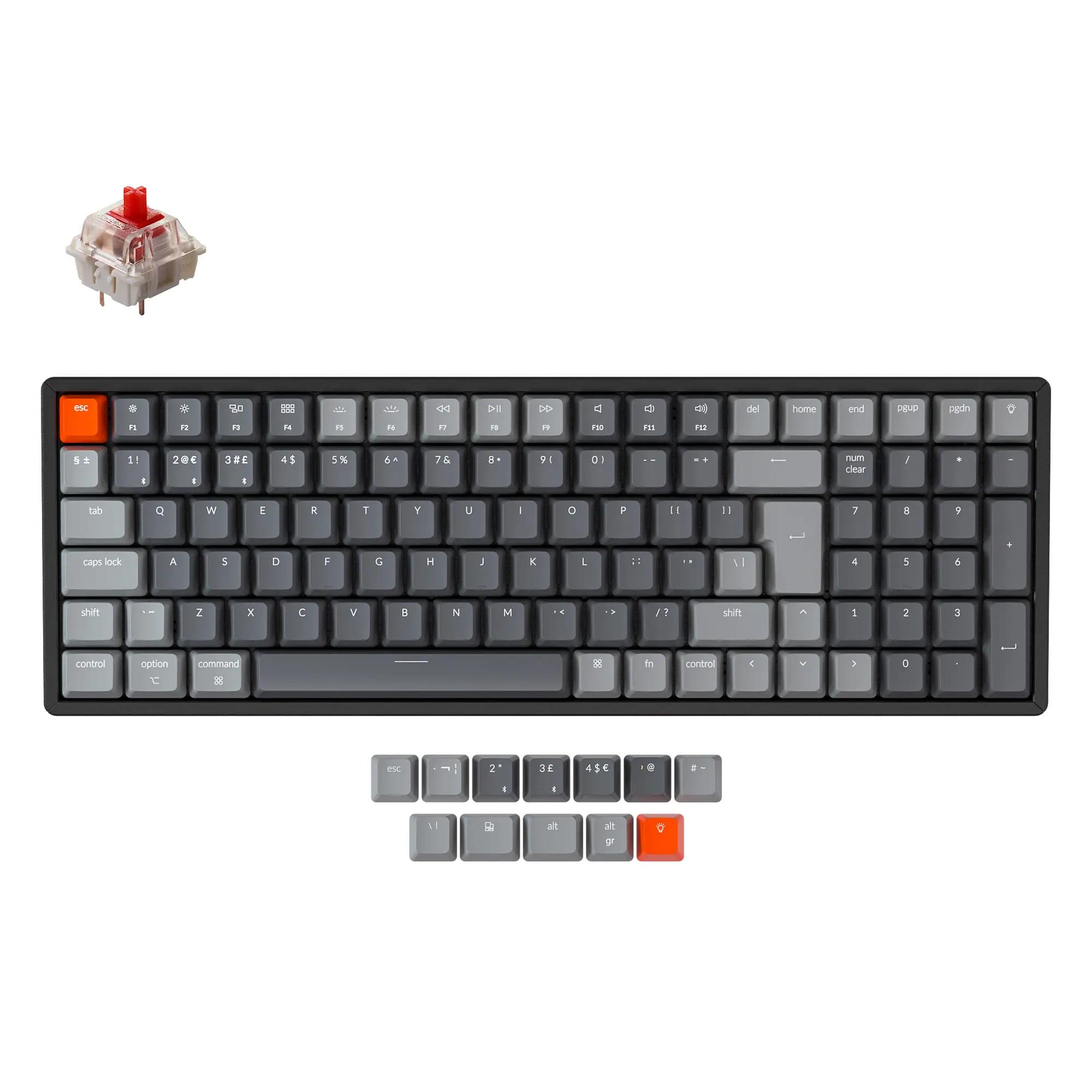 Keychron K4 UK Version 2 Mechanical Keyboard - Main Image