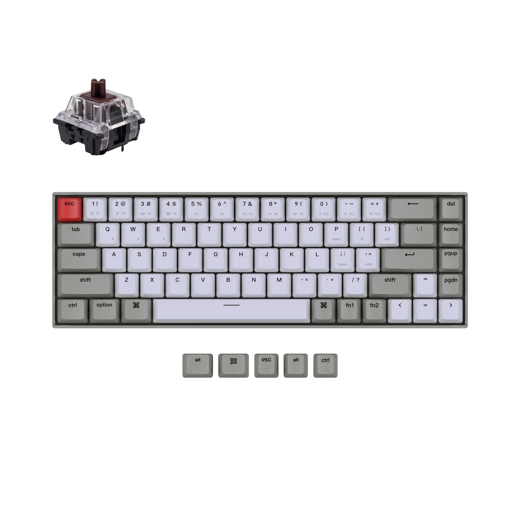 Keychron K6 NonBacklight US Mechanical Keyboard - Thumbnail 2