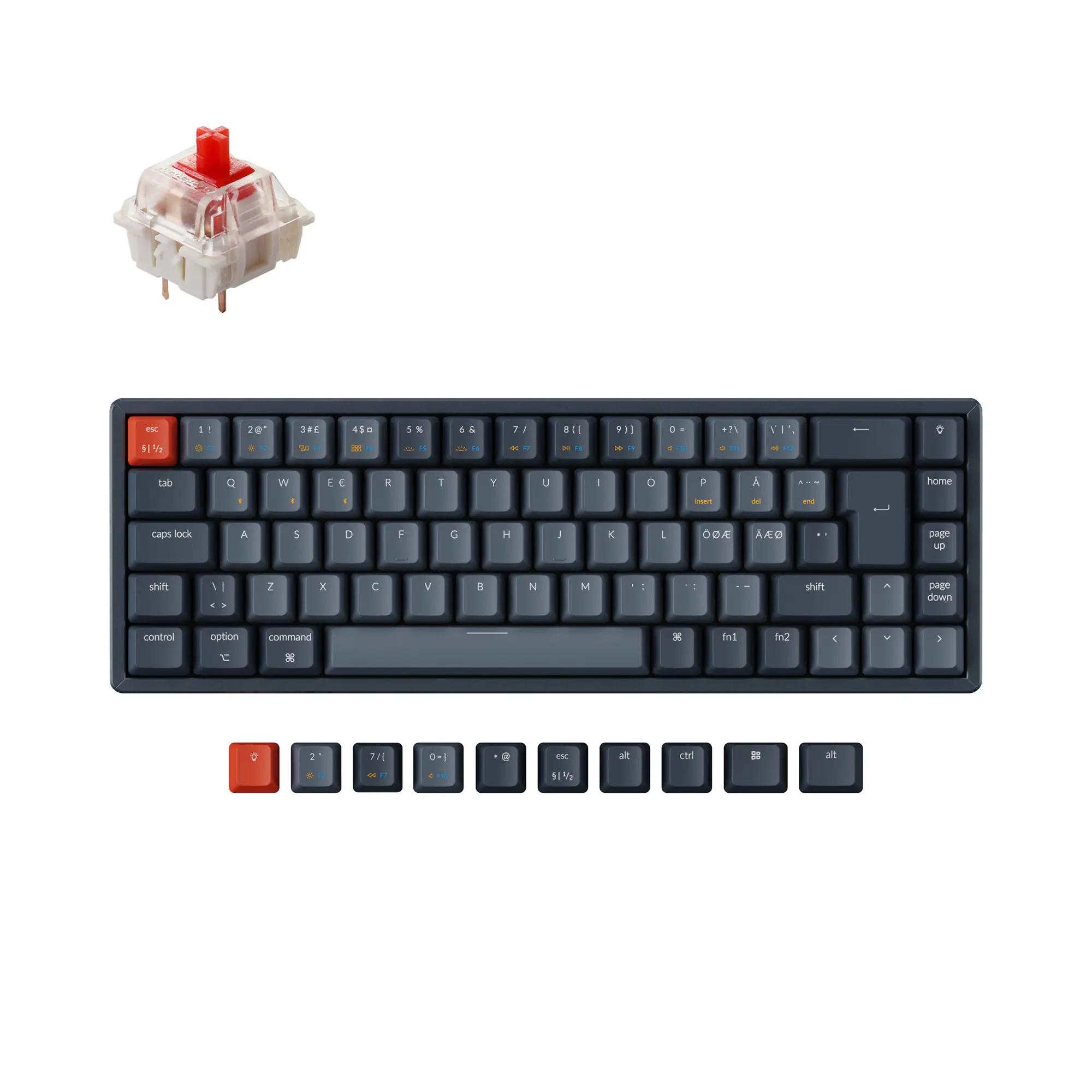 Keychron K6 Nordic Mechanical Keyboard - Main Image