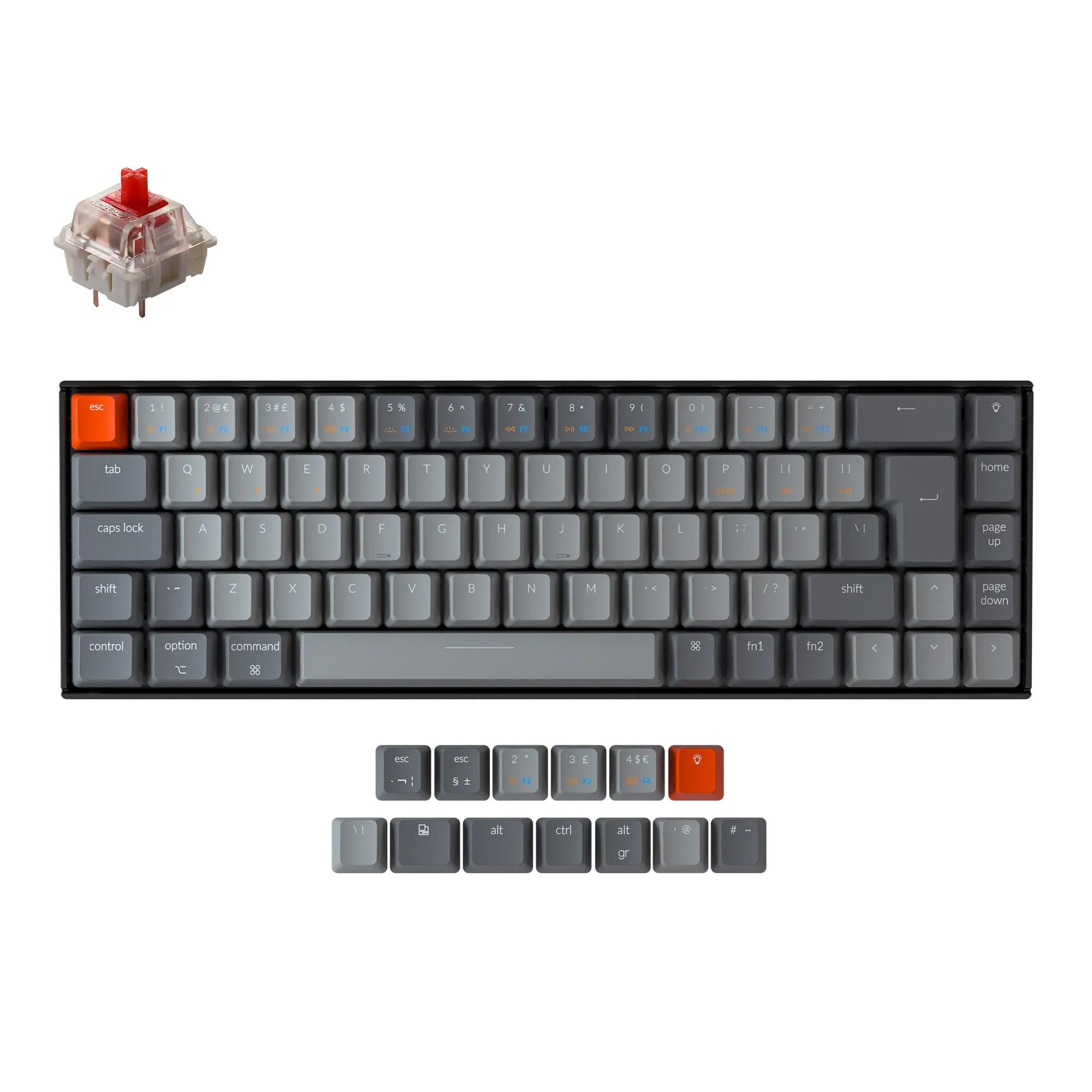 Keychron K6 UK Mechanical Keyboard - Main Image