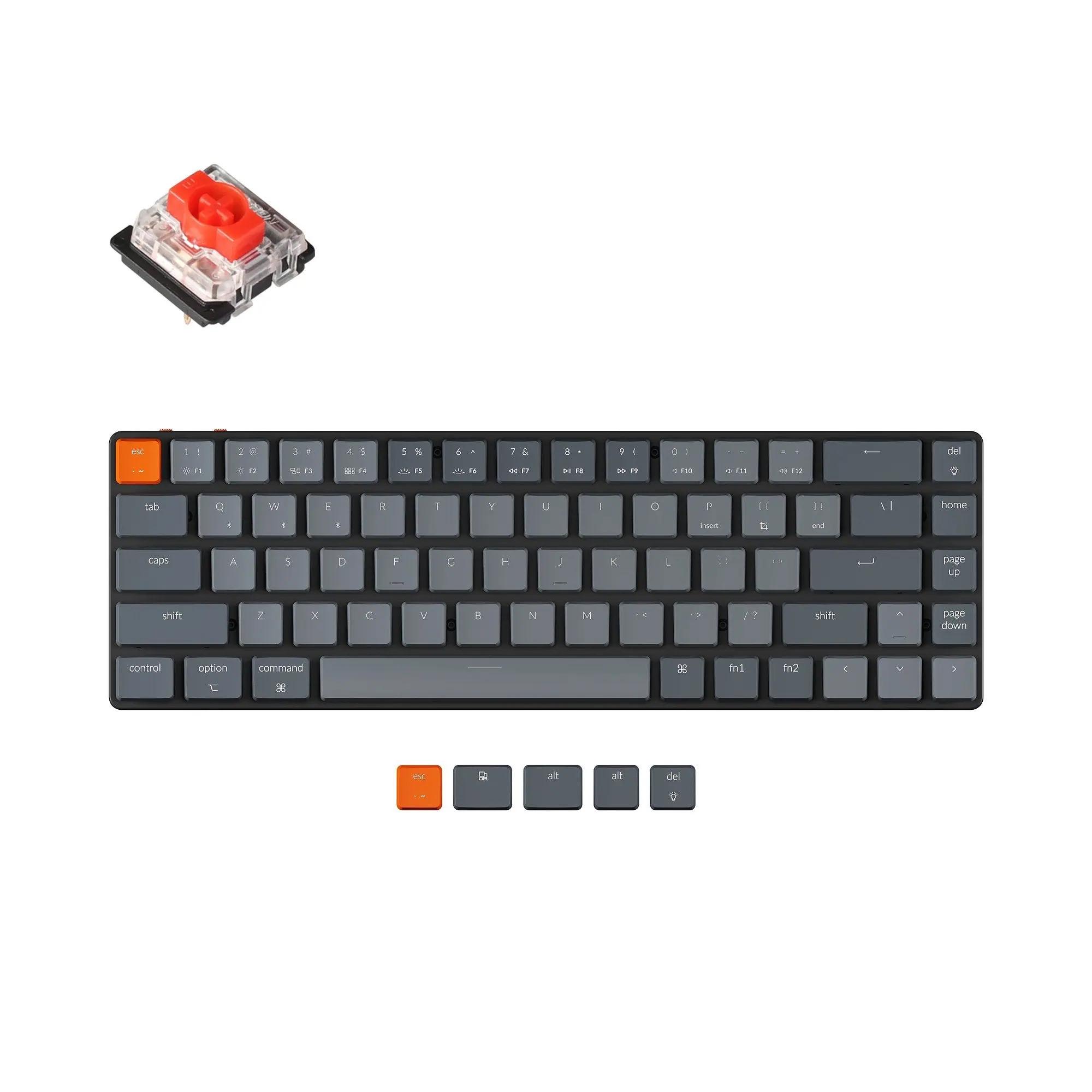 Keychron K7 Ultraslim US Mechanical Keyboard - Main Image
