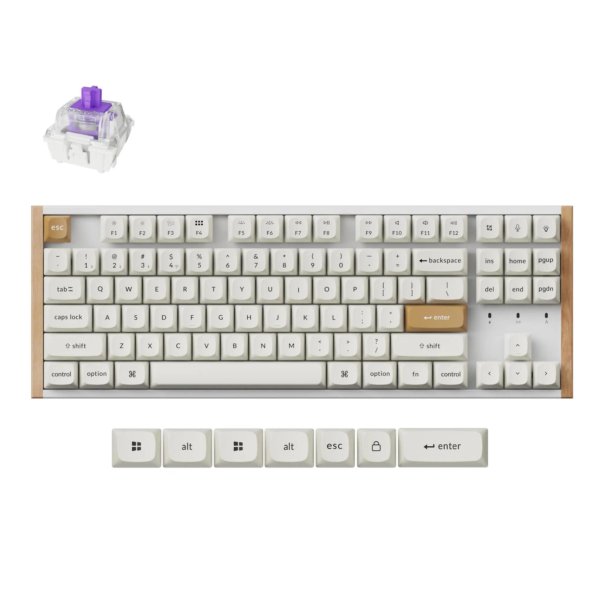 Keychron K8 HE Mechanical Keyboard - Thumbnail 2
