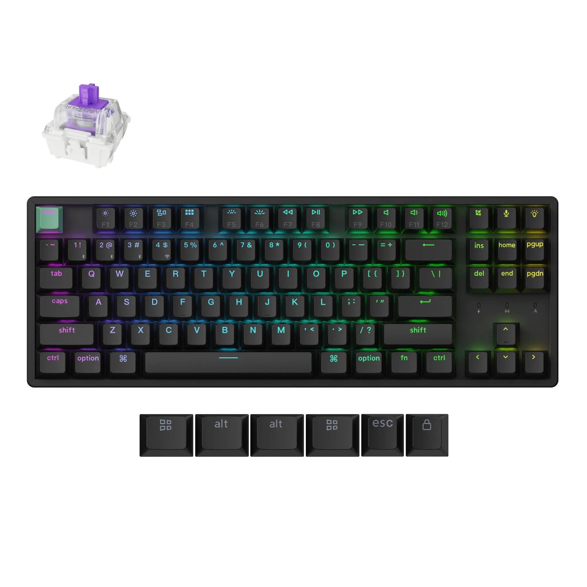 Keychron K8 HE Mechanical Keyboard - Thumbnail 3