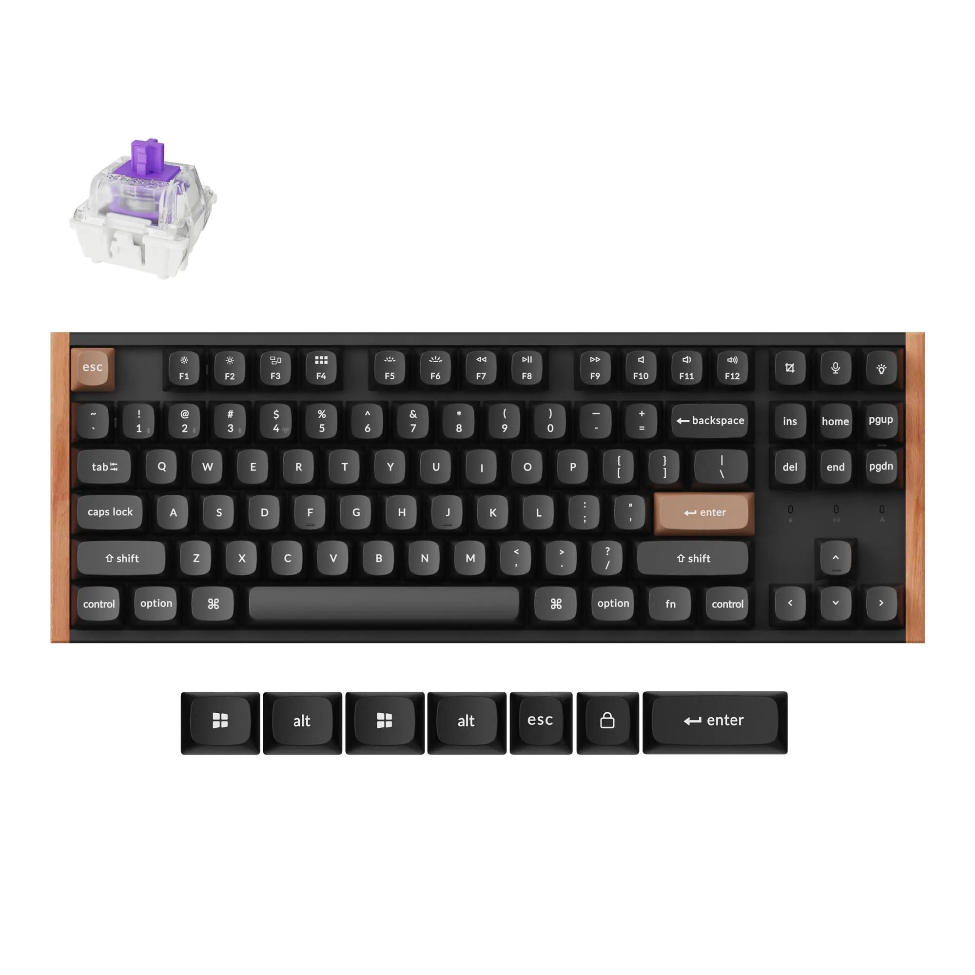 Keychron K8 HE Mechanical Keyboard - Main Image