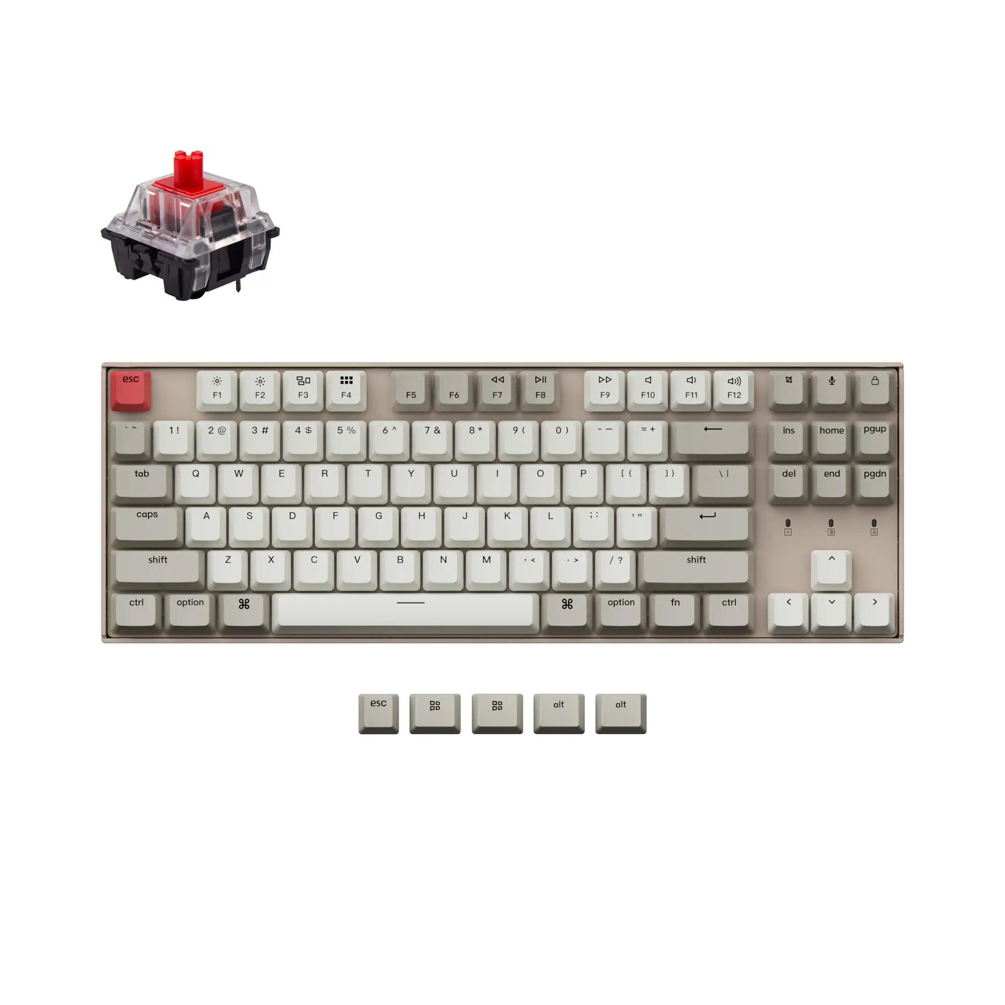 Keychron K8 NonBacklight Mechanical Keyboard - Main Image