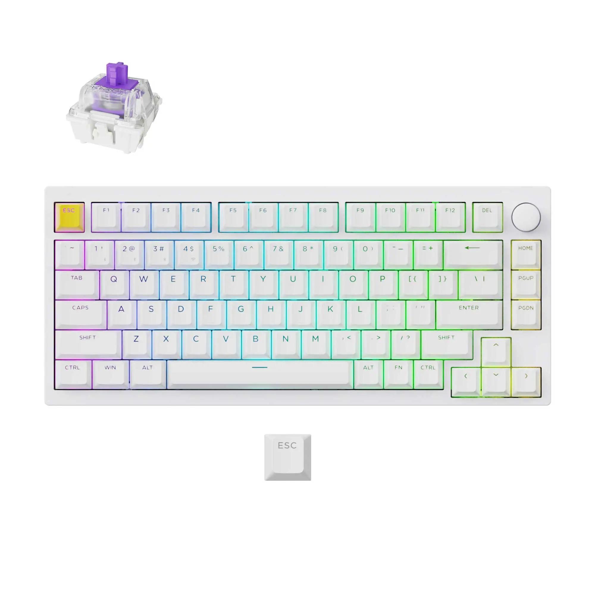 Keychron Lemokey P1 HE Mechanical Keyboard - Thumbnail 2