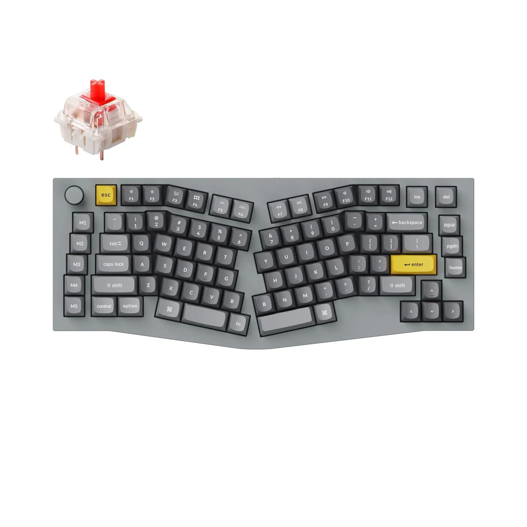 Keychron Q10 Alice US Mechanical Keyboard - Thumbnail 2
