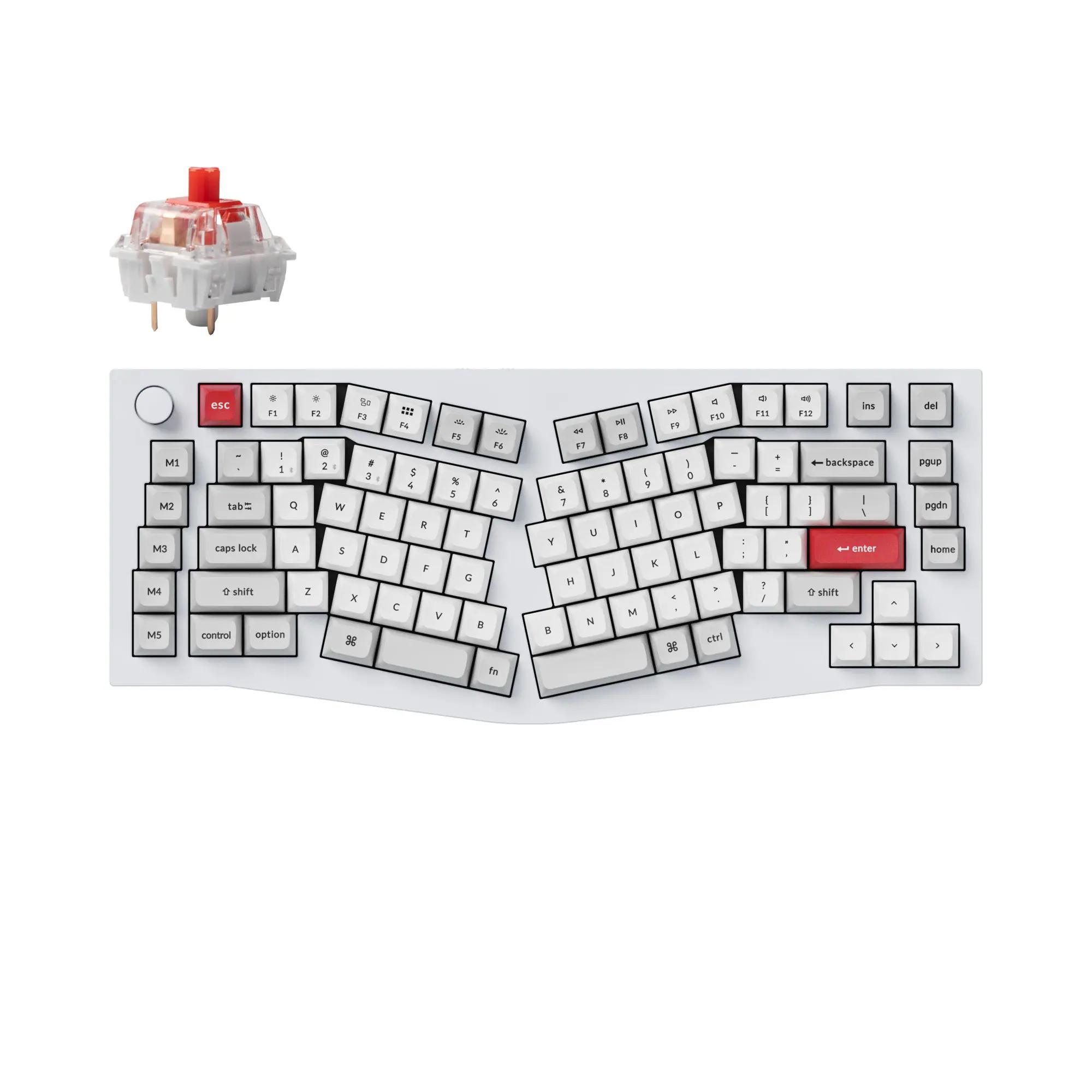Keychron Q10 Pro Alice Mechanical Keyboard - Thumbnail 3