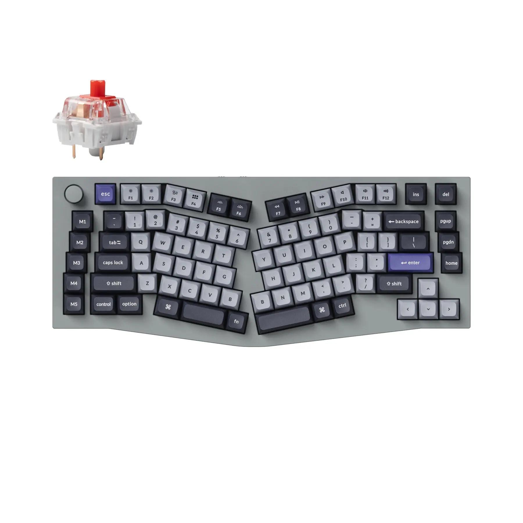 Keychron Q10 Pro Alice US Mechanical Keyboard - Thumbnail 2