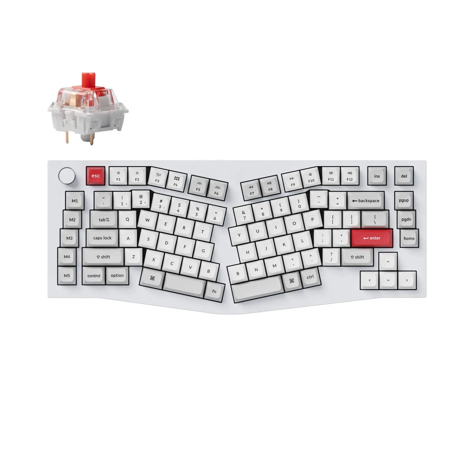 Keychron Q10 Pro Alice US Mechanical Keyboard - Thumbnail 3