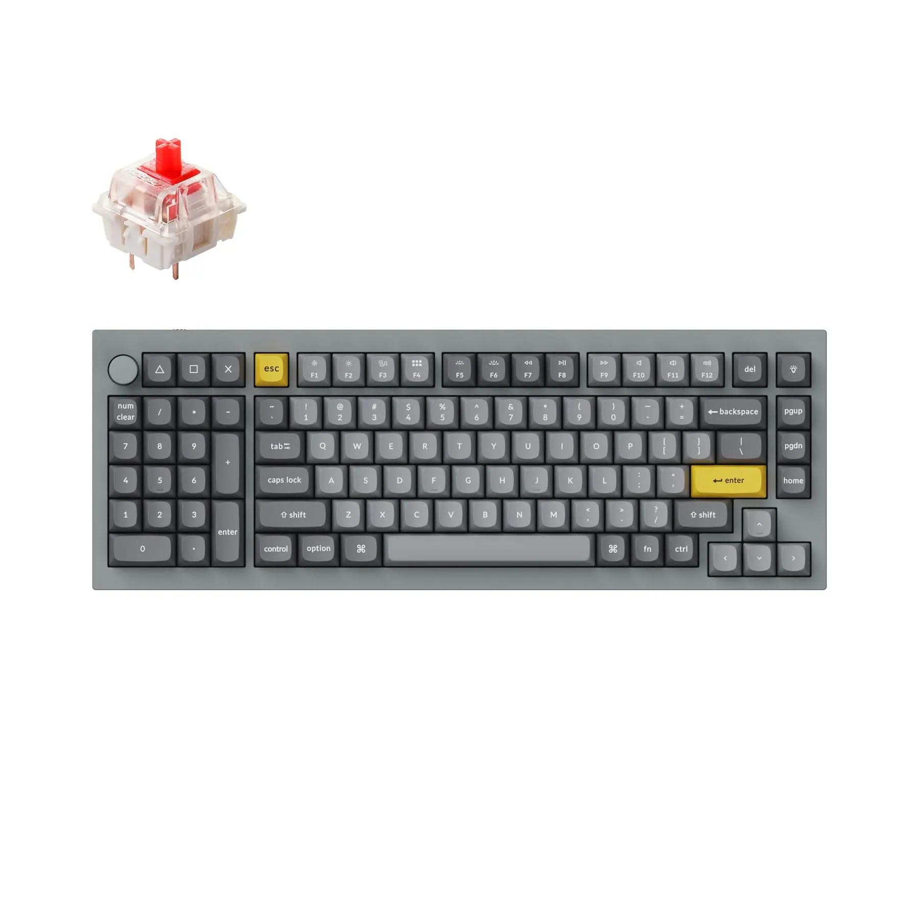 Keychron Q12 US Mechanical Keyboard - Thumbnail 2