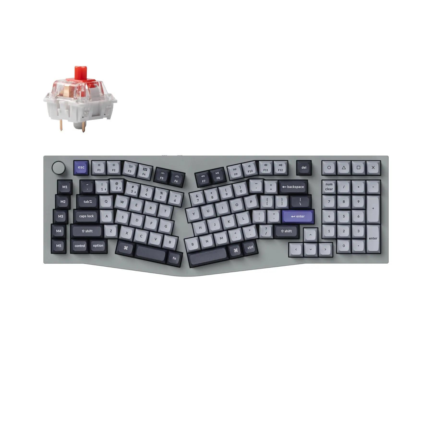 Keychron Q13 Pro Alice US Mechanical Keyboard - Thumbnail 2