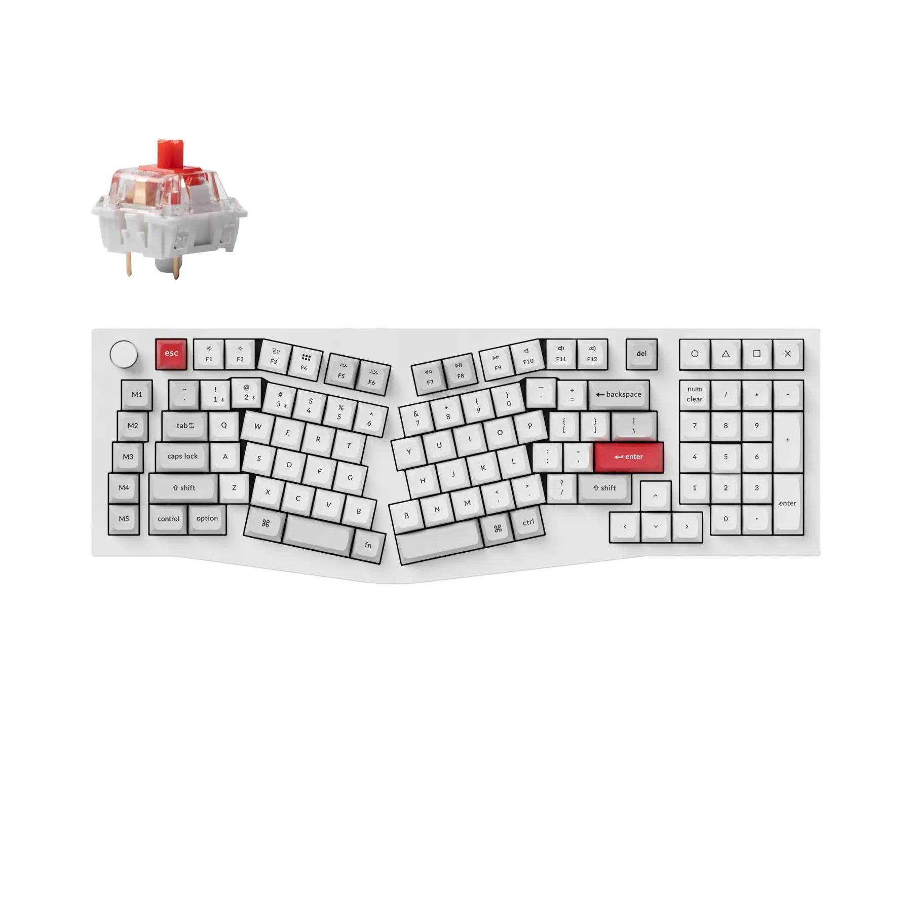 Keychron Q13 Pro Alice US Mechanical Keyboard - Thumbnail 3