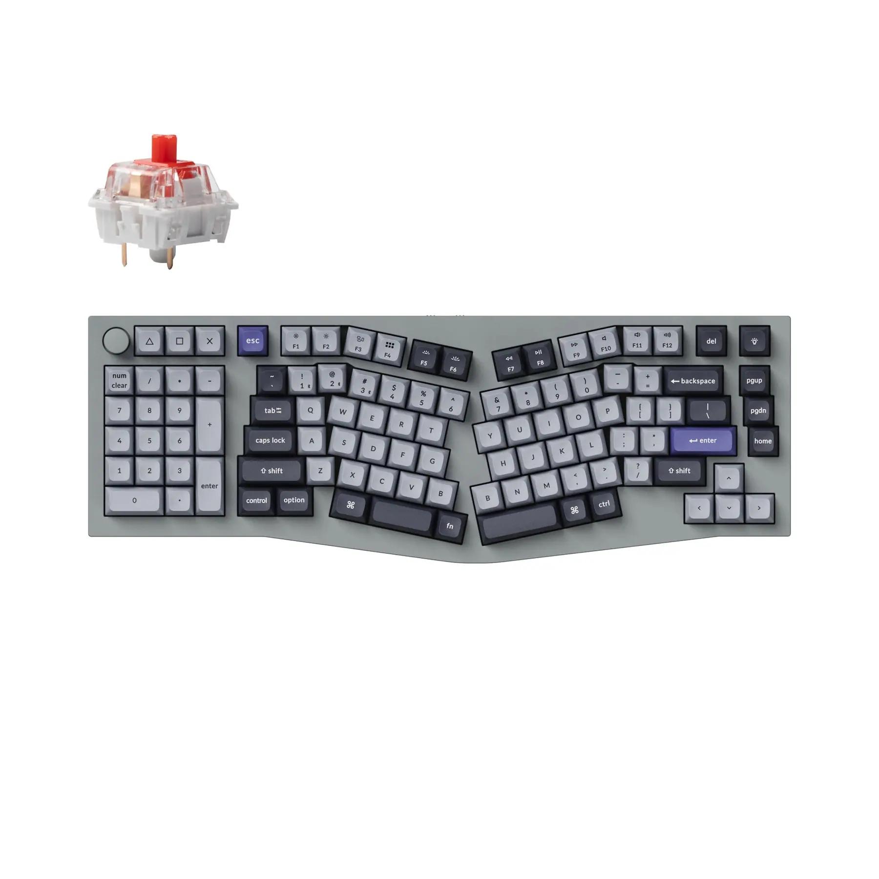 Keychron Q14 Pro Alice US Mechanical Keyboard - Thumbnail 2