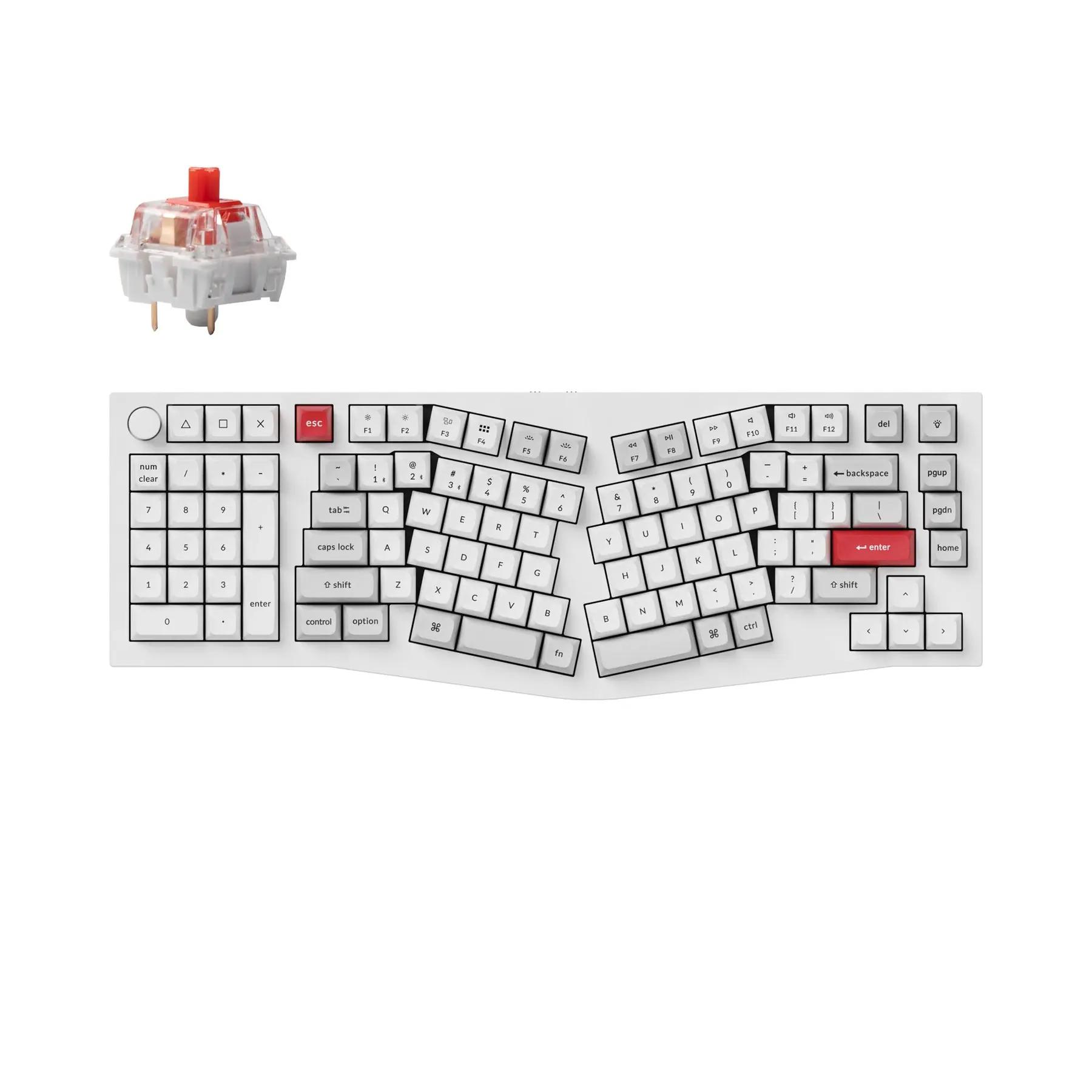 Keychron Q14 Pro Alice US Mechanical Keyboard - Thumbnail 3