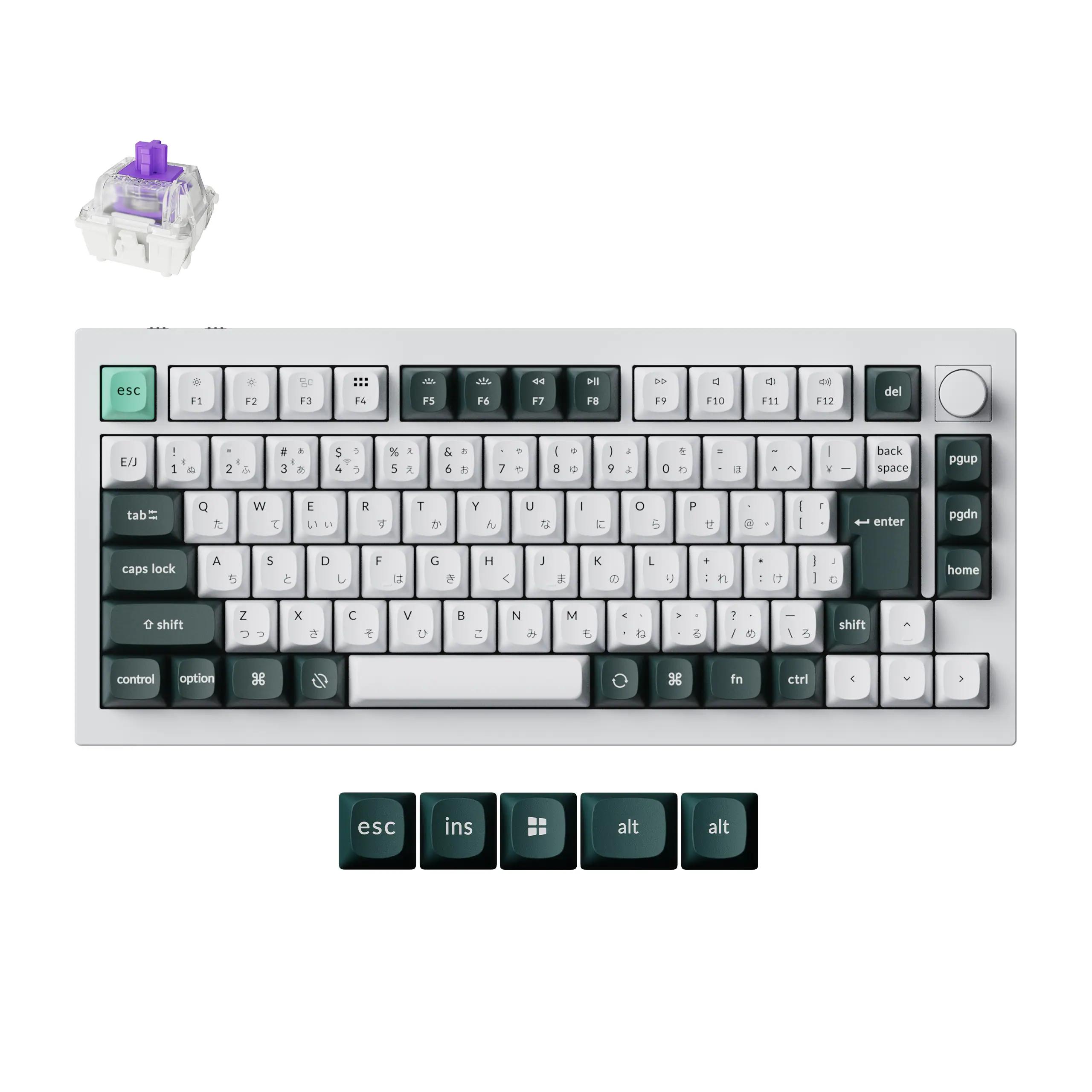Keychron Q1 HE Japan Mechanical Keyboard - Thumbnail 2