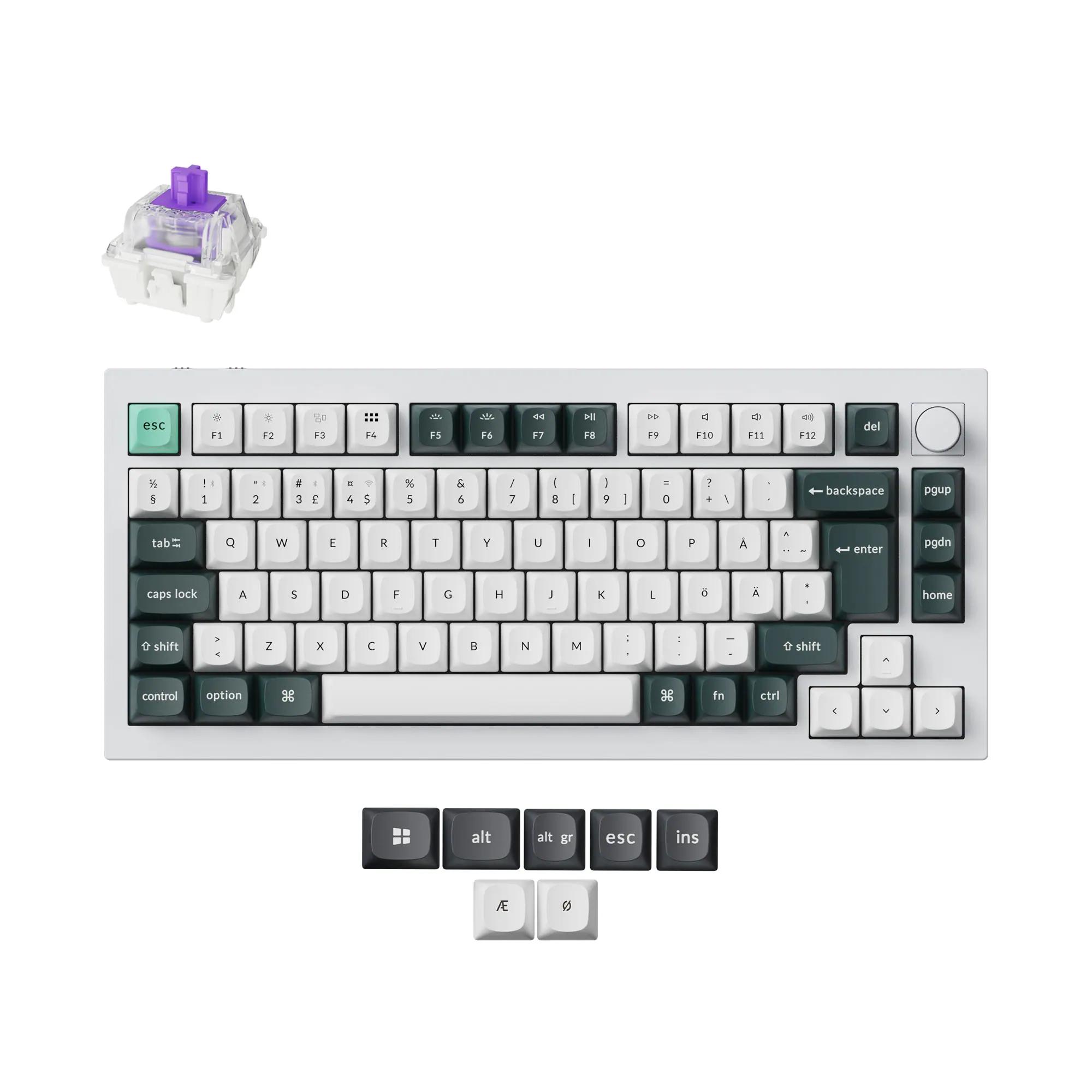 Keychron Q1 HE Mechanical Keyboard - Thumbnail 2