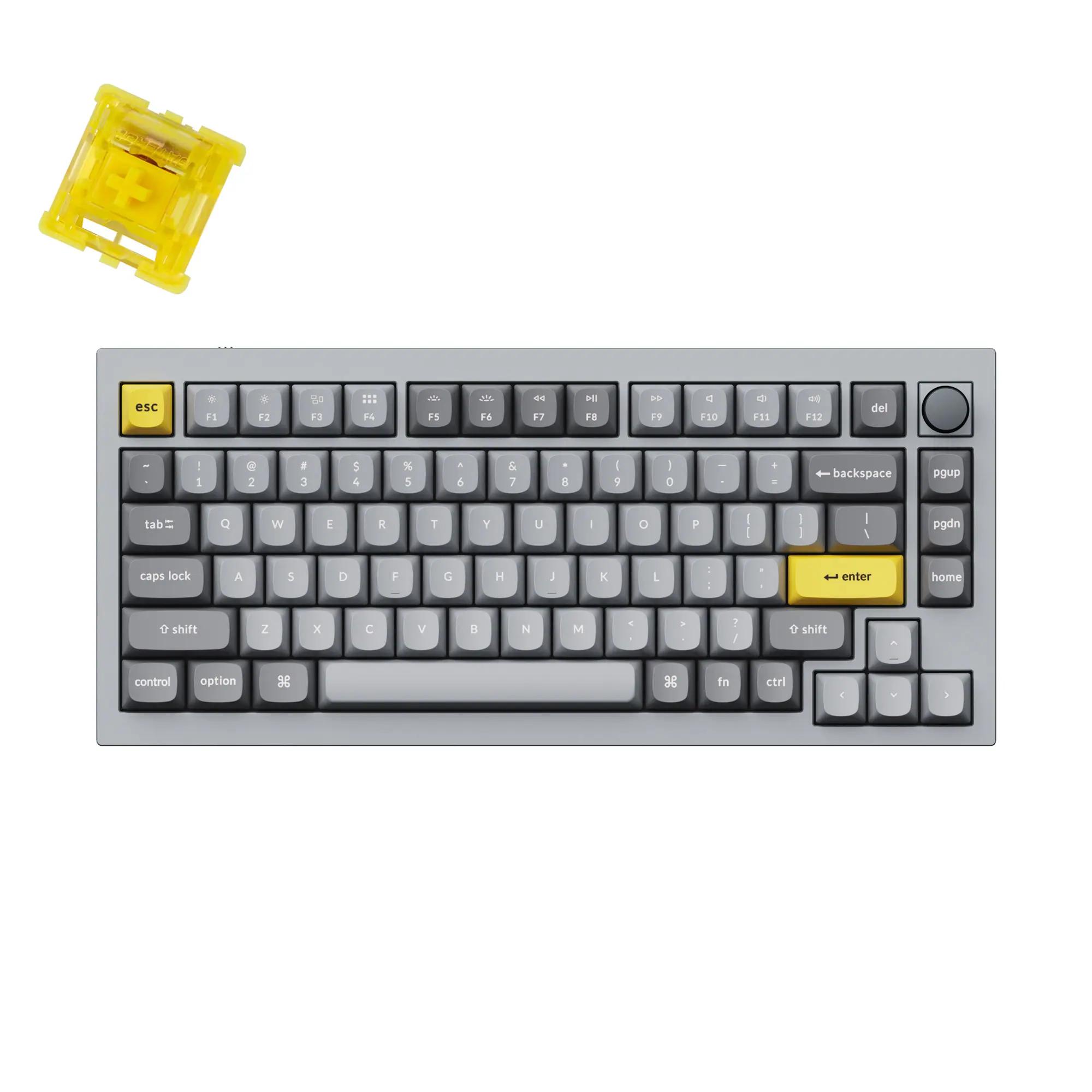 Keychron Q1 V1 Mechanical Keyboard - Thumbnail 3