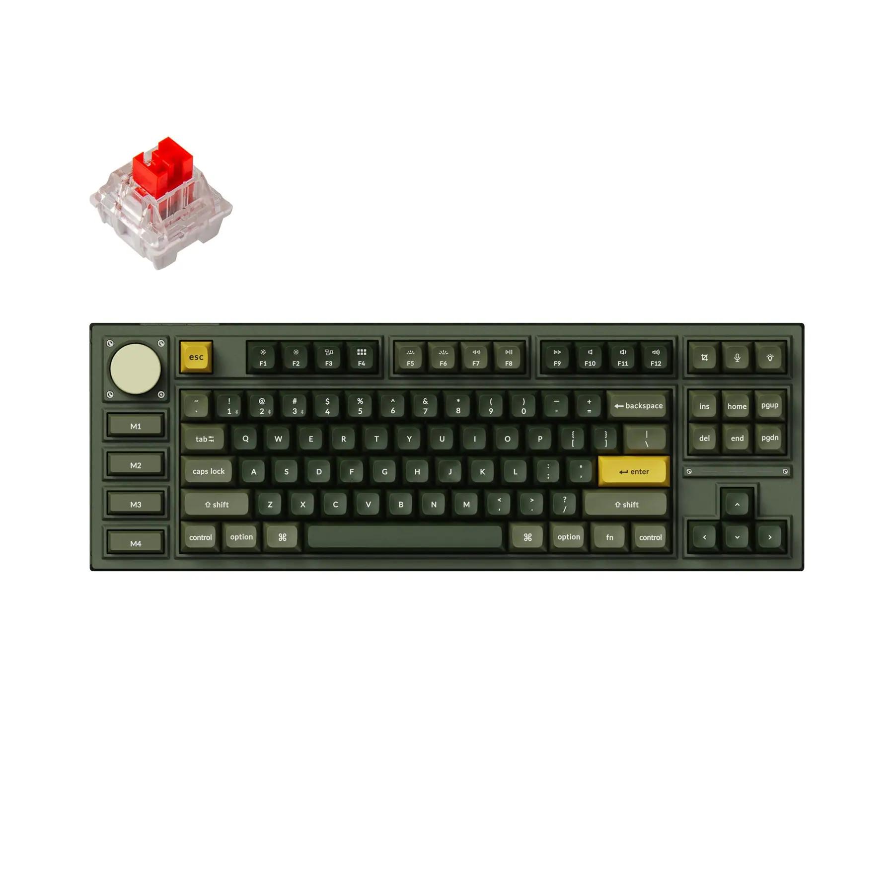 Keychron Q3 Pro US Mechanical Keyboard - Thumbnail 2
