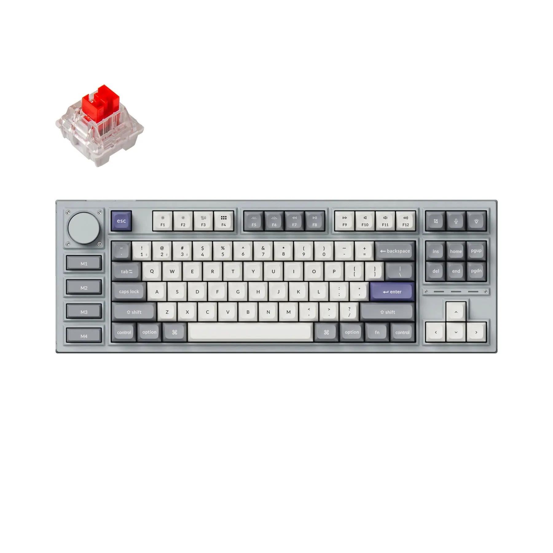 Keychron Q3 Pro US Mechanical Keyboard - Thumbnail 3