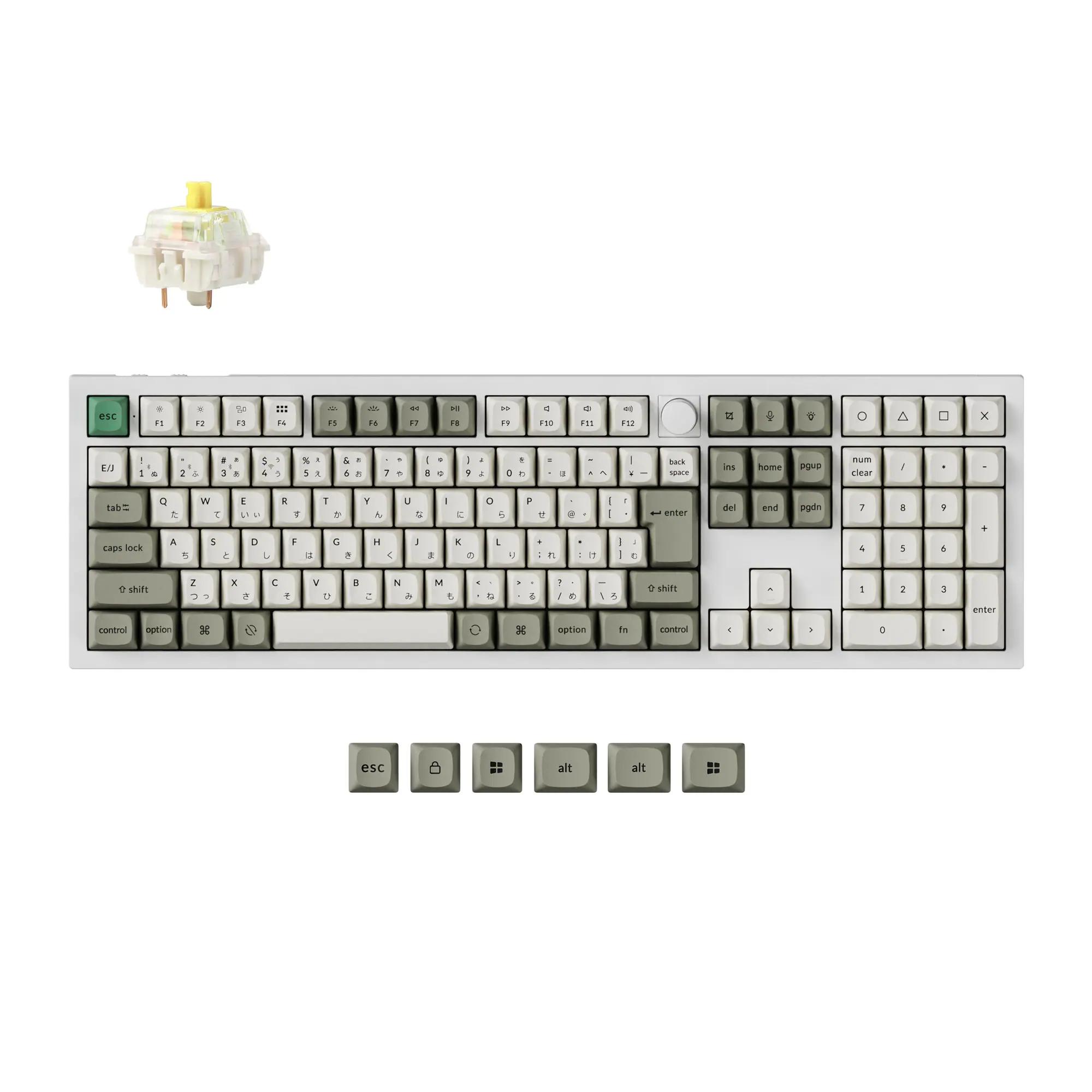 Keychron Q6 Max Japan Mechanical Keyboard - Thumbnail 3