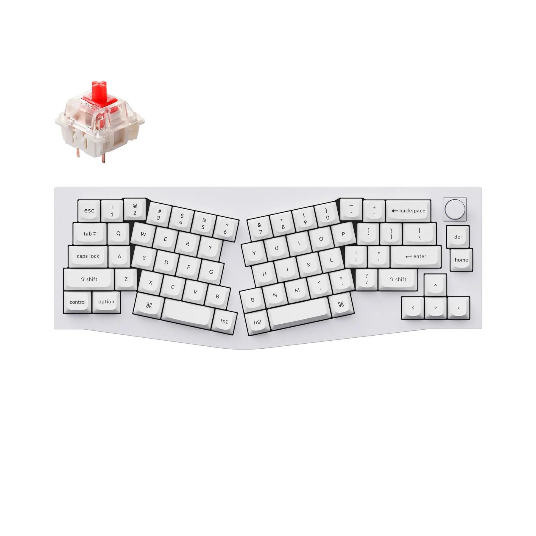 Keychron Q8 Alice US Mechanical Keyboard - Thumbnail 4