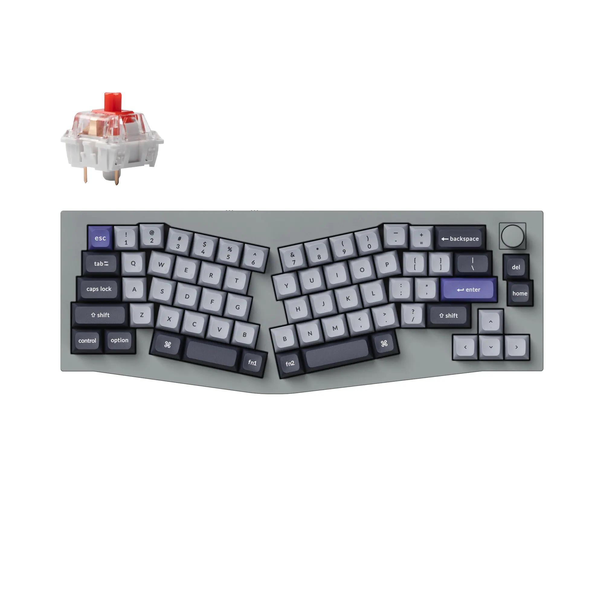 Keychron Q8 Pro Alice Mechanical Keyboard - Thumbnail 2