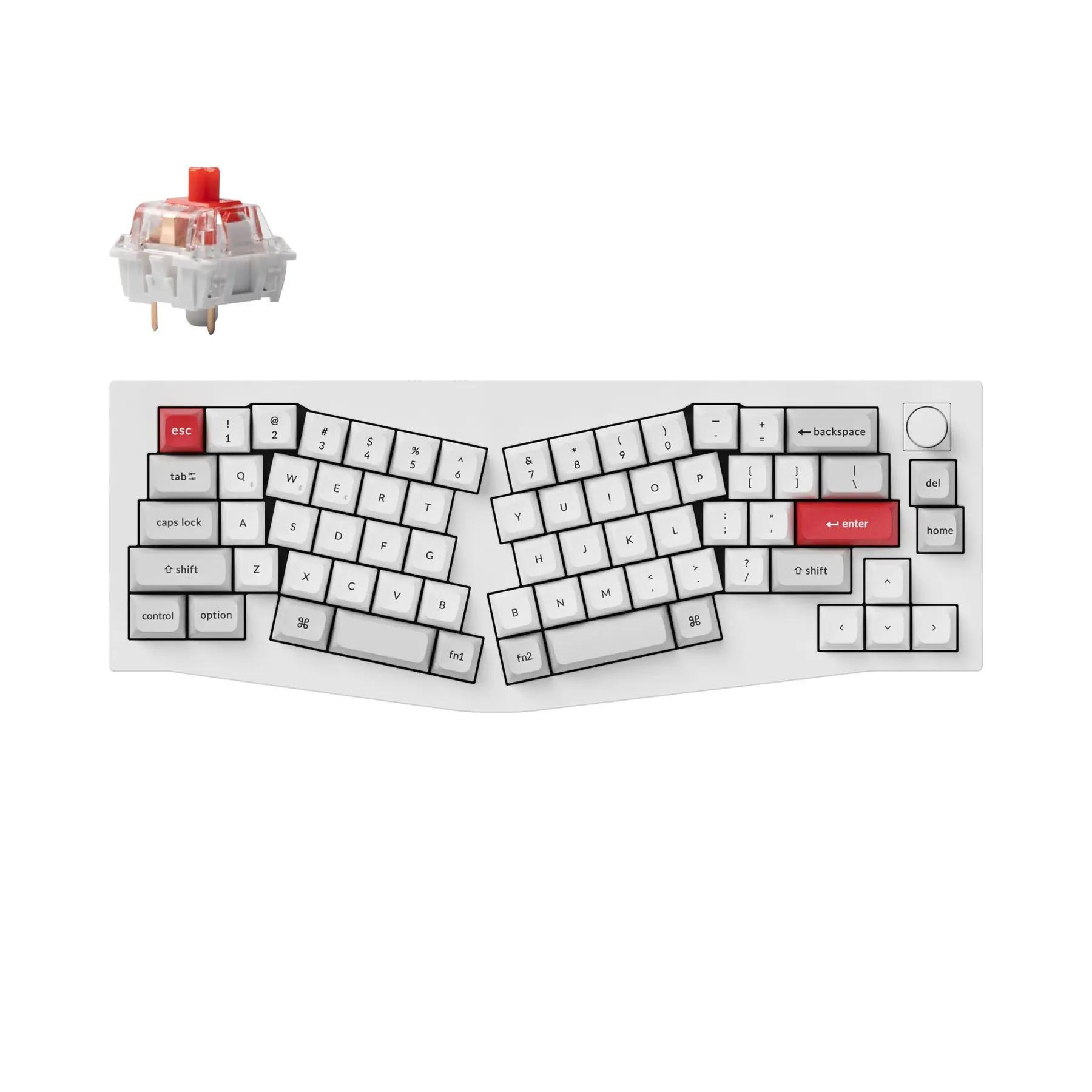 Keychron Q8 Pro Alice US Mechanical Keyboard - Thumbnail 3