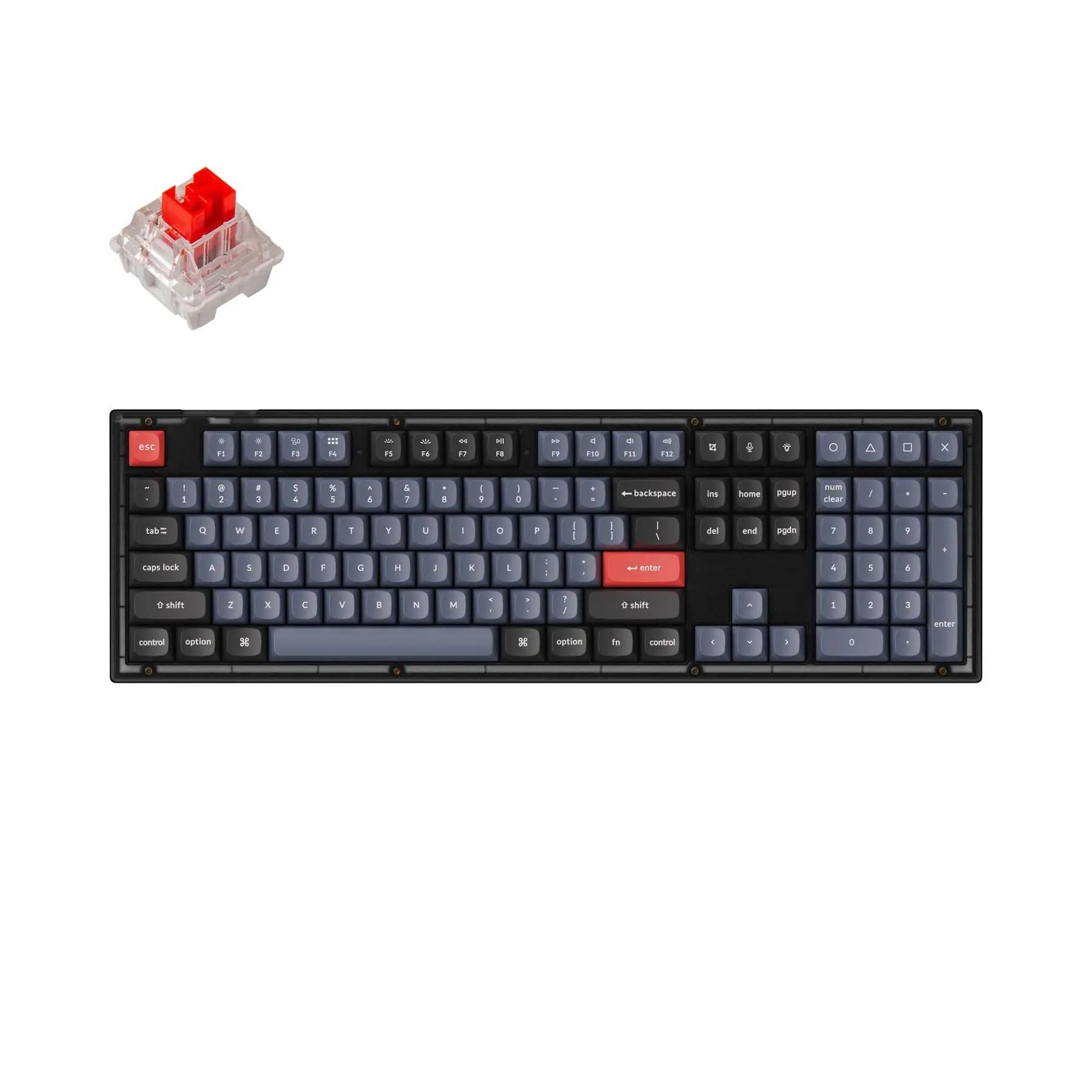 Keychron V6 US Mechanical Keyboard - Main Image