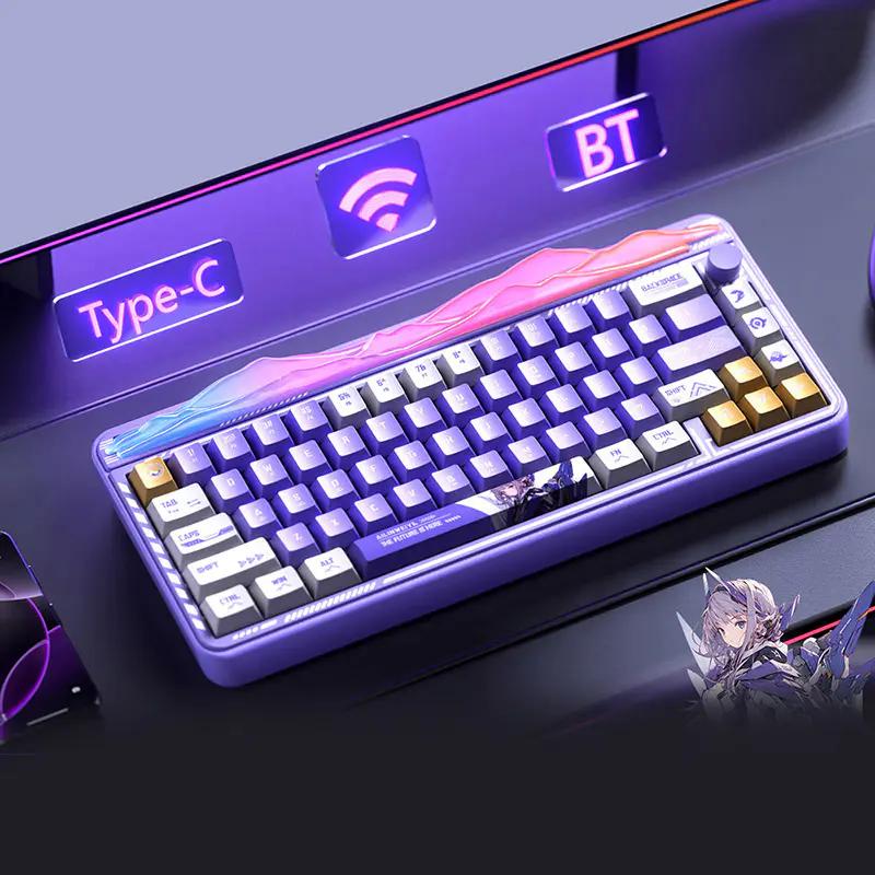Leobog Hi65 Anime Mechanical Keyboard - Thumbnail 2