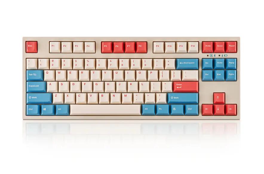 Leopold FC750RBT Coral Mechanical Keyboard - Main Image