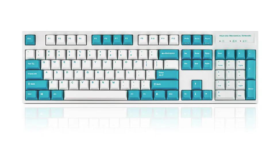 Leopold FC900RBT Mint Mechanical Keyboard - Main Image