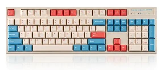 Leopold FC900RBT V2 Coral Mechanical Keyboard - Main Image