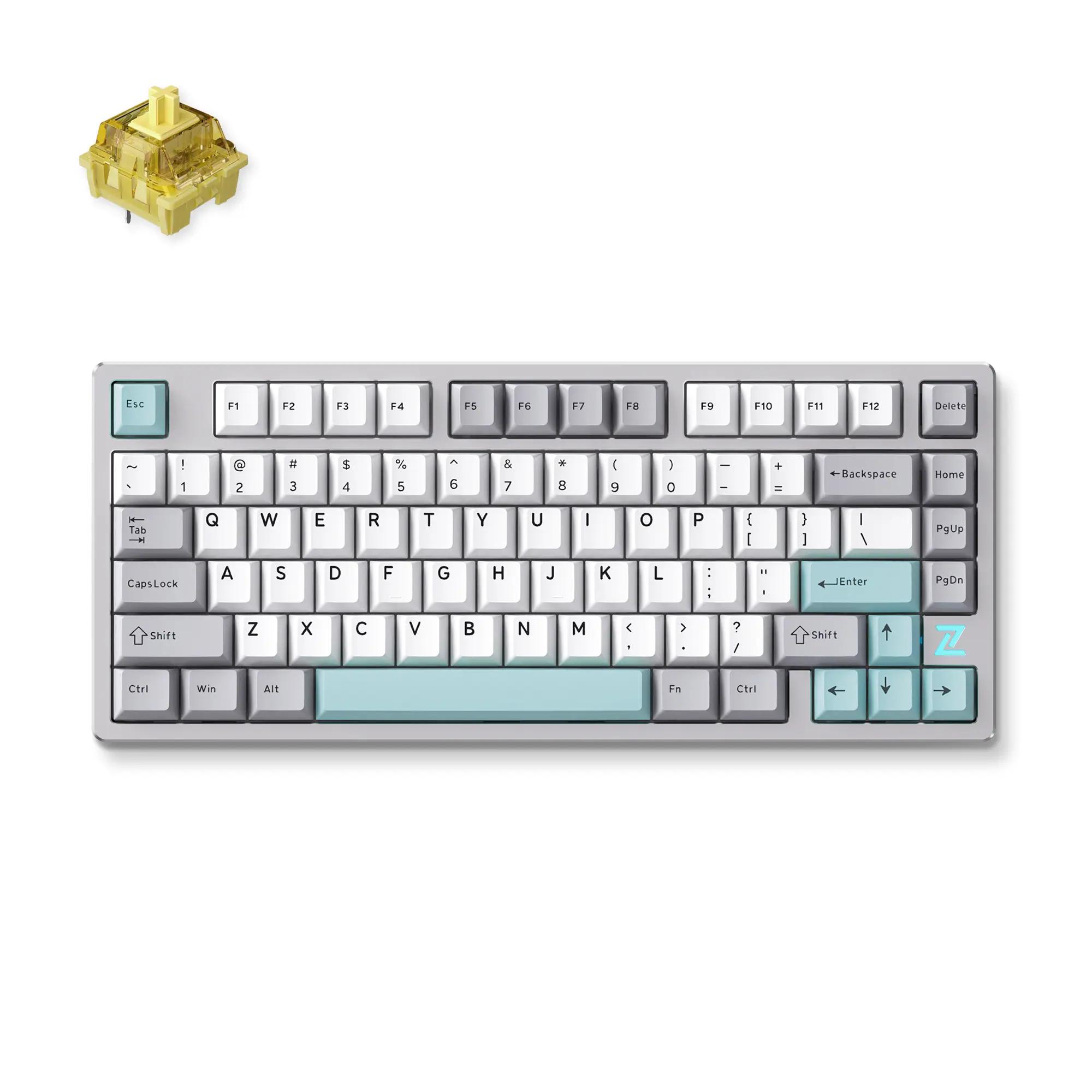 MCHOSE Z75S Metal Top Cover Mechanical Keyboard - Main Image